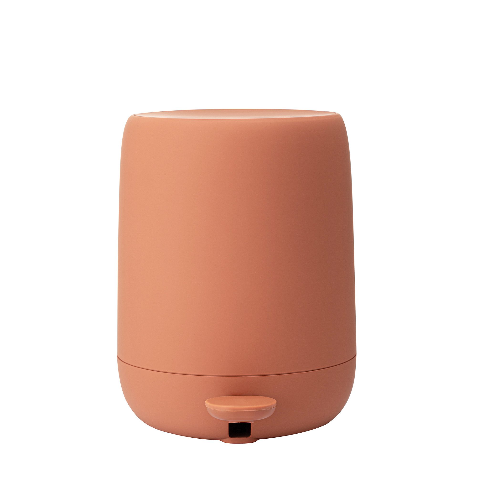 blomus Mülleimer -SONO- Designer Treteimer: Eleganz mit praktischen Funktionen, Soft-Close, Matte Oberfläche, 3 oder 5 Liter, Hygienisch, Designstark