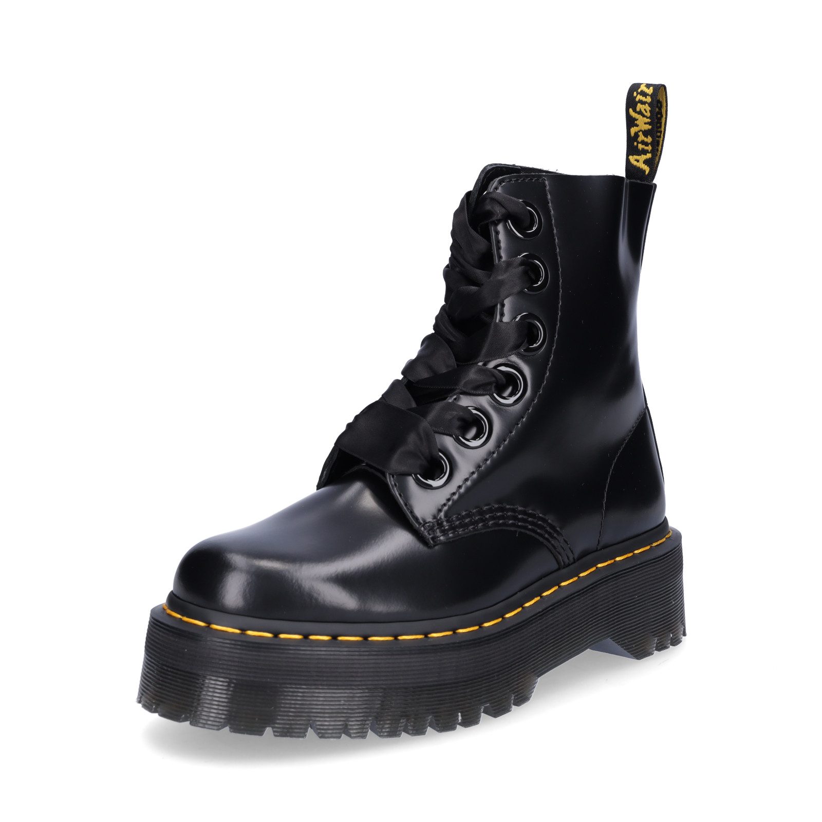 DR. MARTENS Dr. Martens Damen Plateau Schnürboot schwarz Schnürboots günstig online kaufen