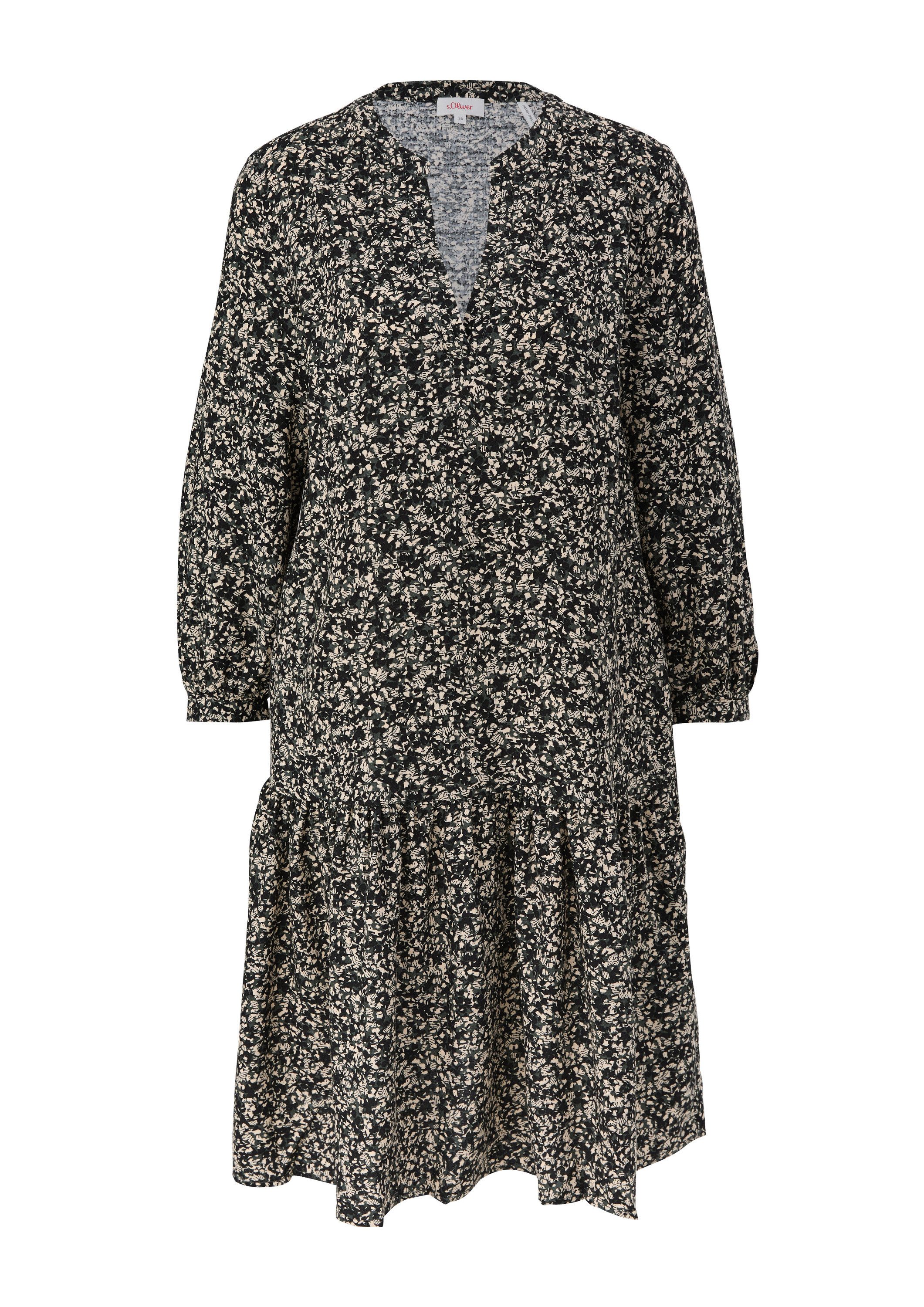 s.Oliver Minikleid Kleid Kleid aus Viskosemix günstig online kaufen