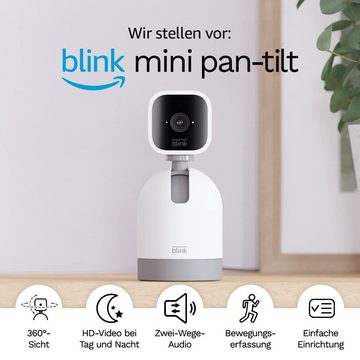 blink Blink Mini Pan-Tilt Camera, white Indoor Kamera (Indoor)