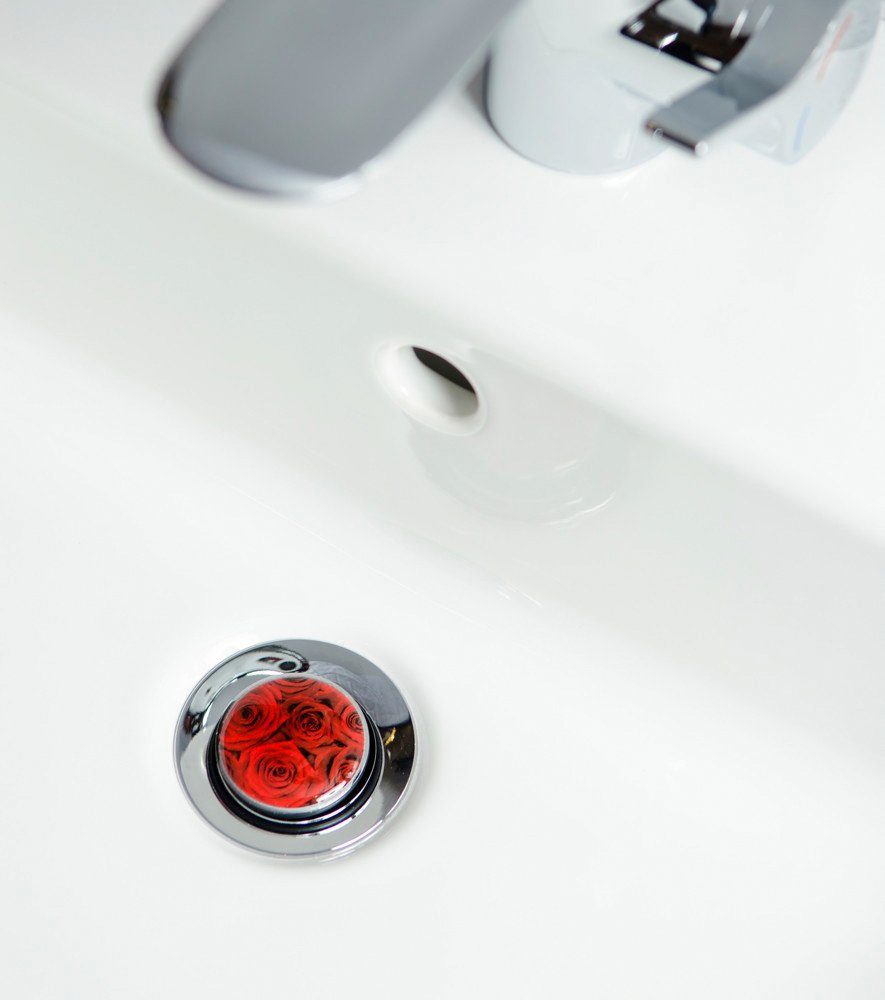 Sanilo Waschbeckenstöpsel Rosen, Ø 4 cm, Ø 4 cm