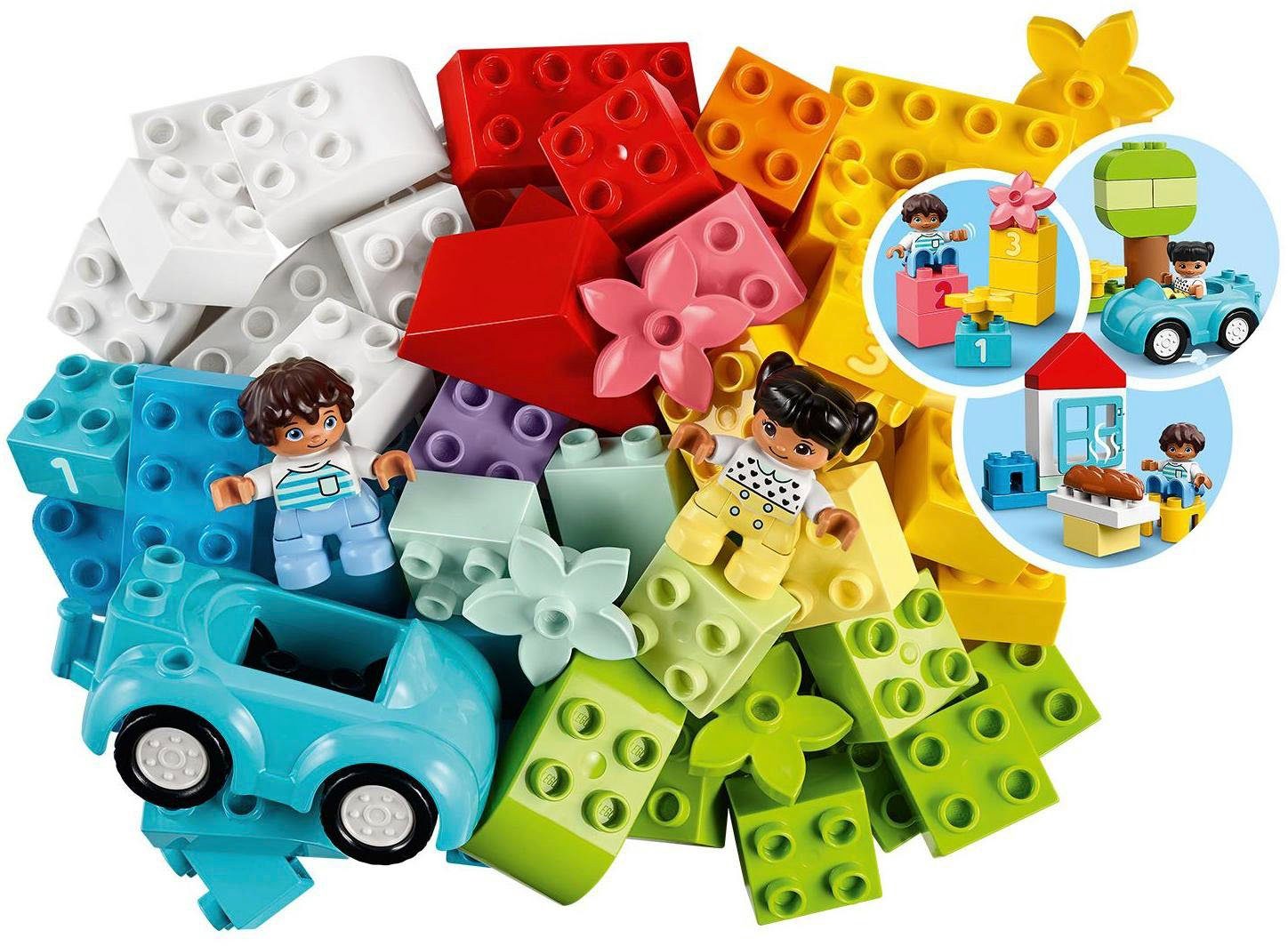 LEGO® LEGO® DUPLO® Steinebox (10913), LEGO® DUPLO® Classic Konstruktionsspielsteine, (65 St), Made in Europe