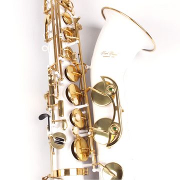 Karl Glaser Saxophon Tenor Saxophon, (Einsteiger-Set), Inkl. Softkoffer und Gurt