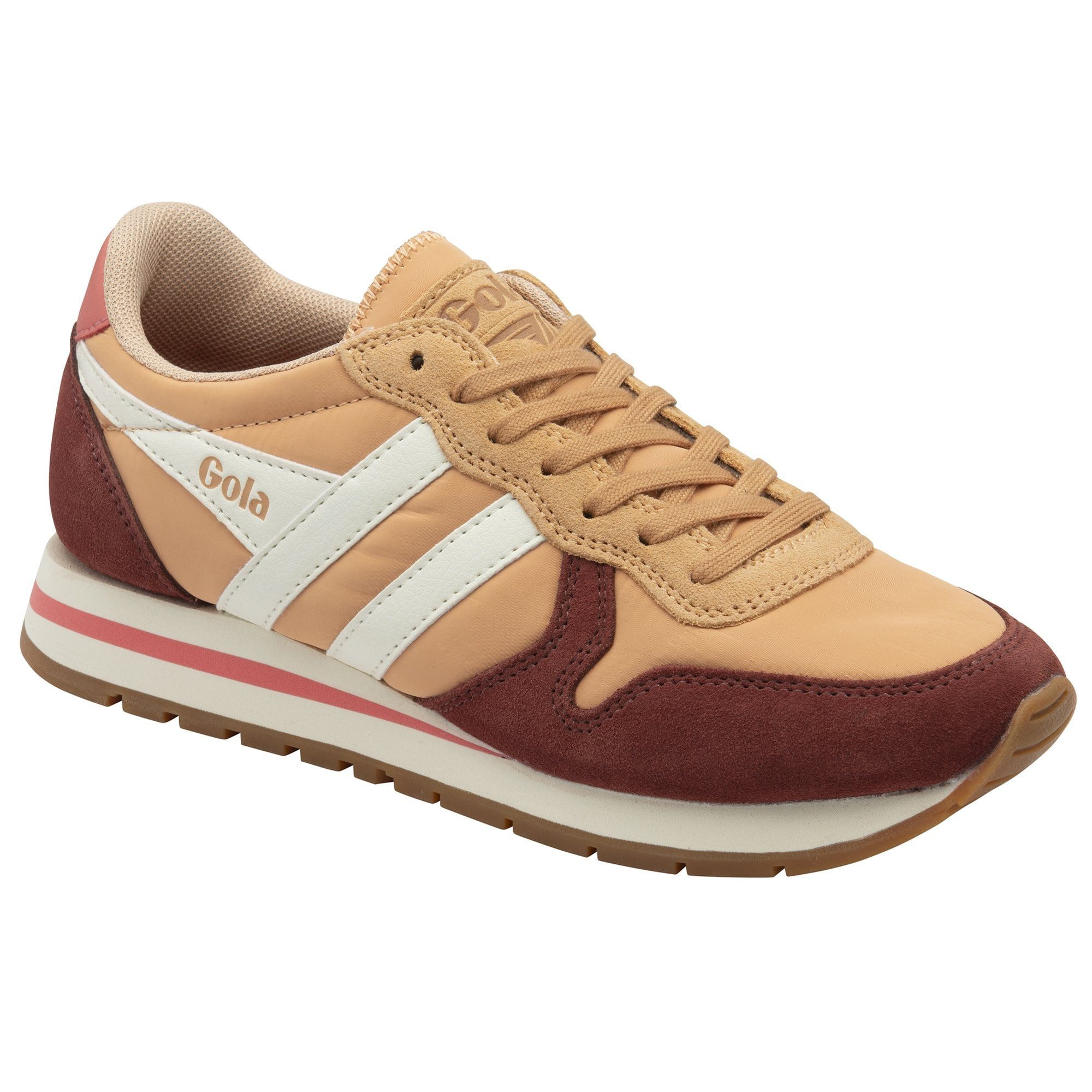 Gola Daytona Chute 2025 beige/ockerrot/weiss Damen Sneaker