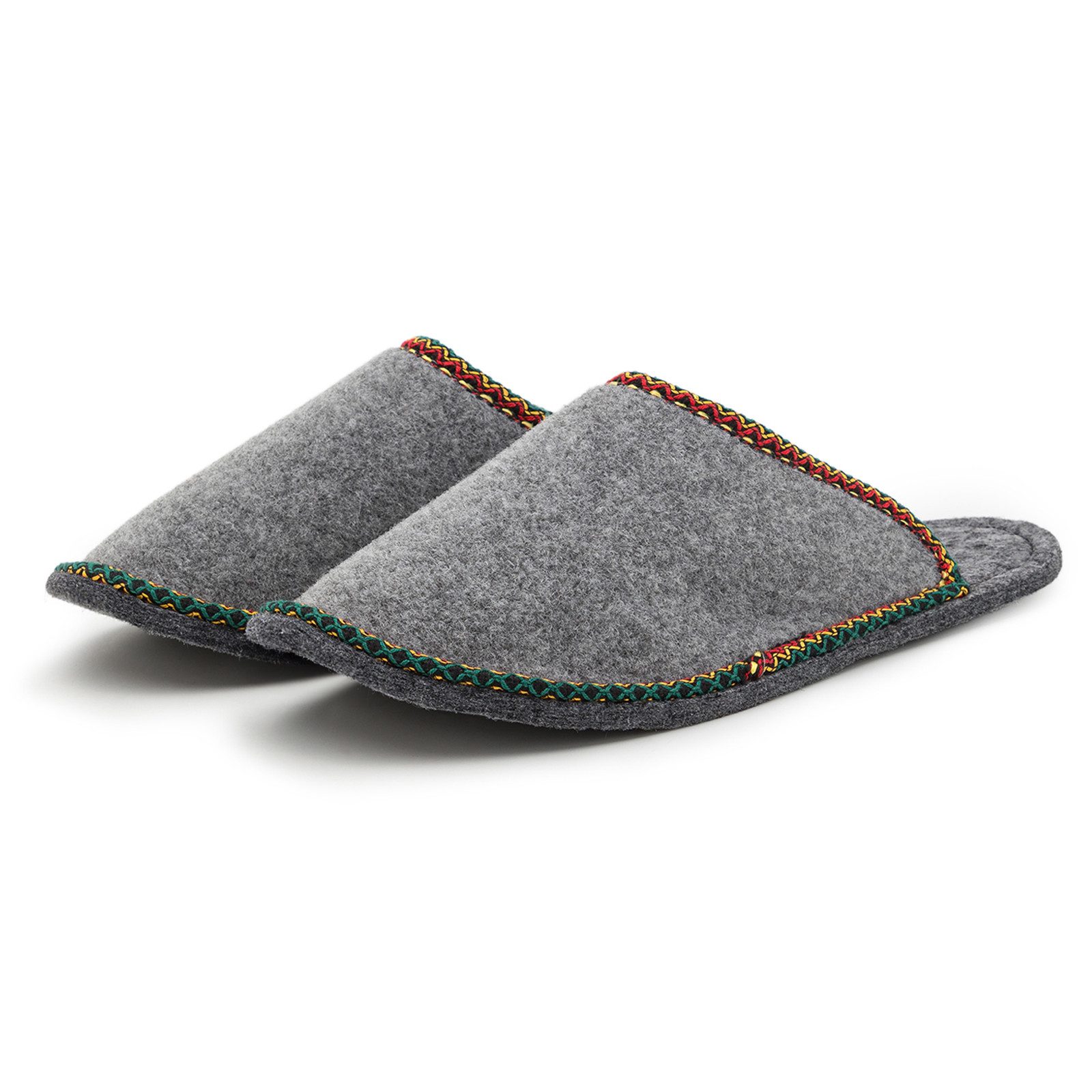 Pantoffelmann Gästepantoffel Herren Damen Gästehausschuh Filzpantoffel Pantoffel Pantoffel (1 Paar) Filzpantoffeln, Gästepantoffel besonders leicht – Bild 3 von 5