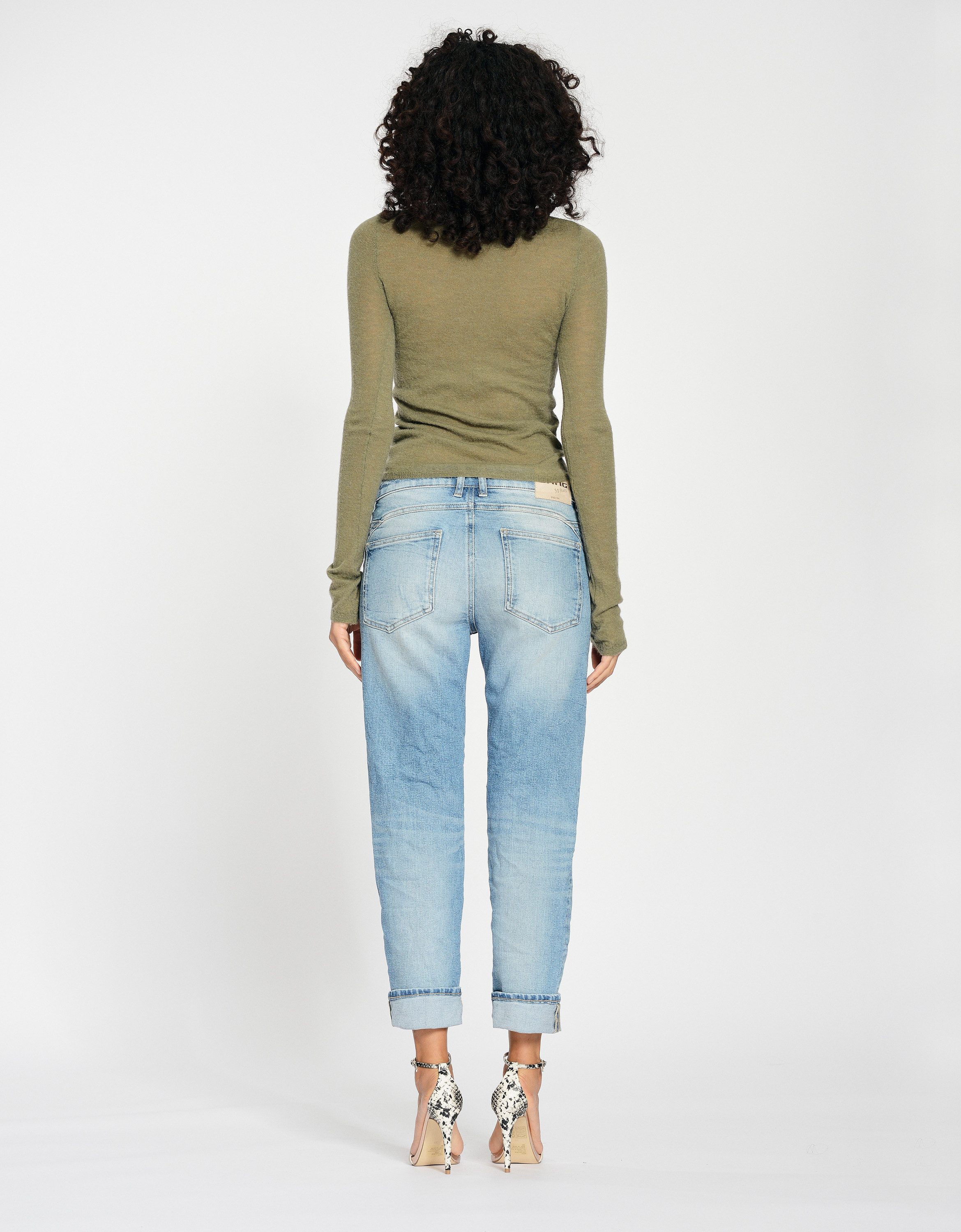 GANG Loose-fit-Jeans GANG Jeans Loose Fit 94BO CROPPED