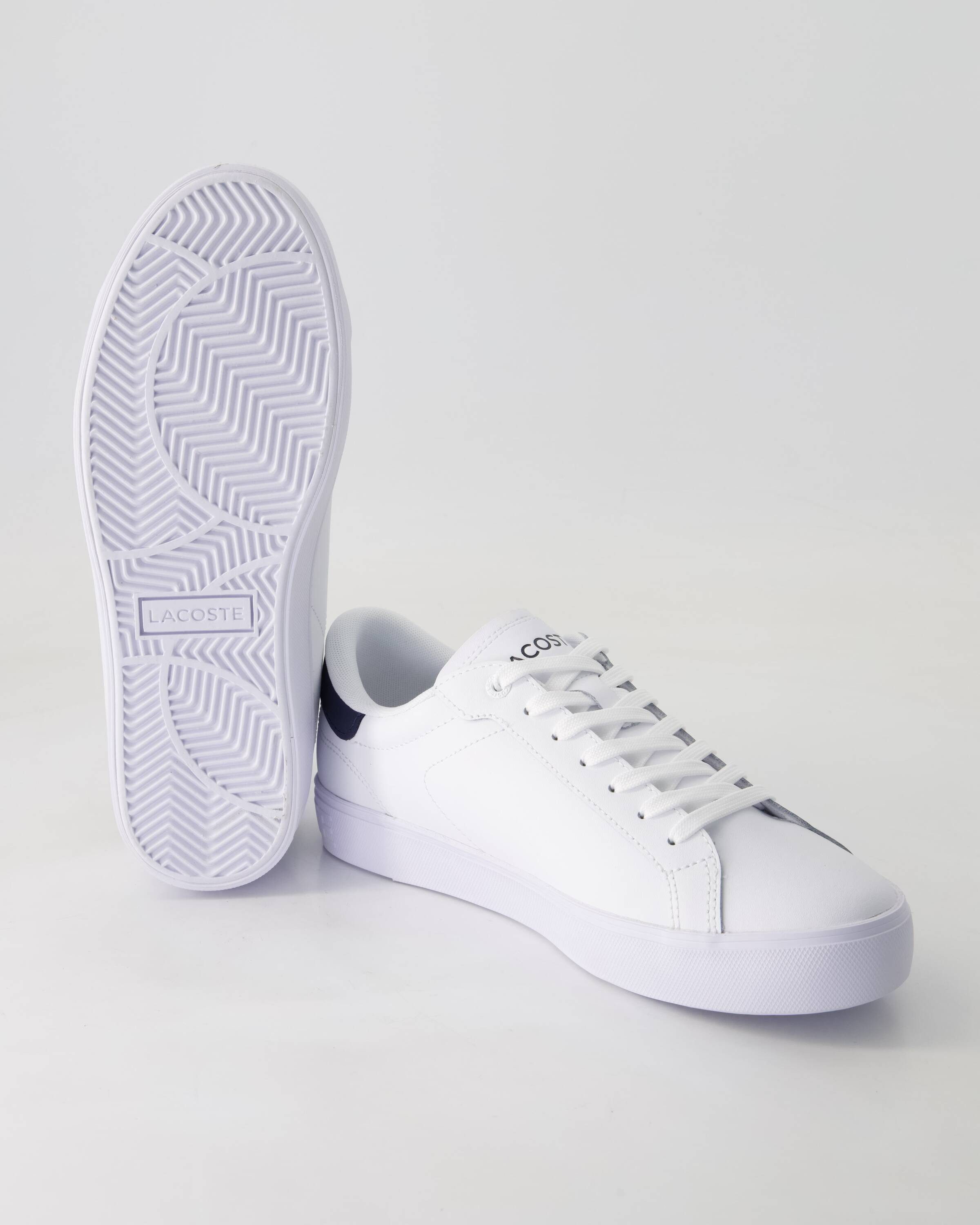 Lacoste Powercourt Graphic Sneaker Obermaterial: Leder
