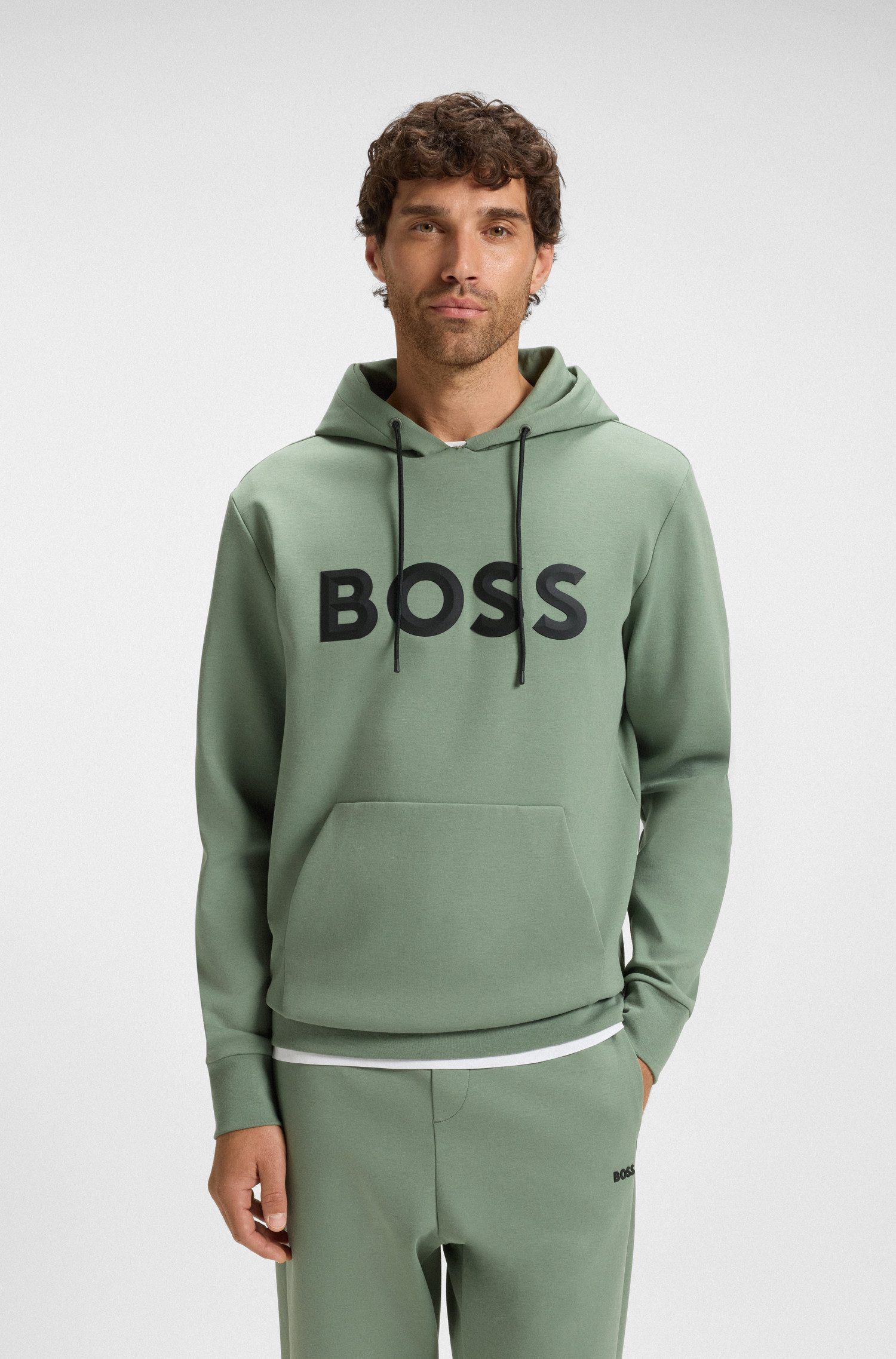 BOSS GREEN Kapuzensweatshirt Soody Zone mit Kängurutasche, regular fit, Log günstig online kaufen