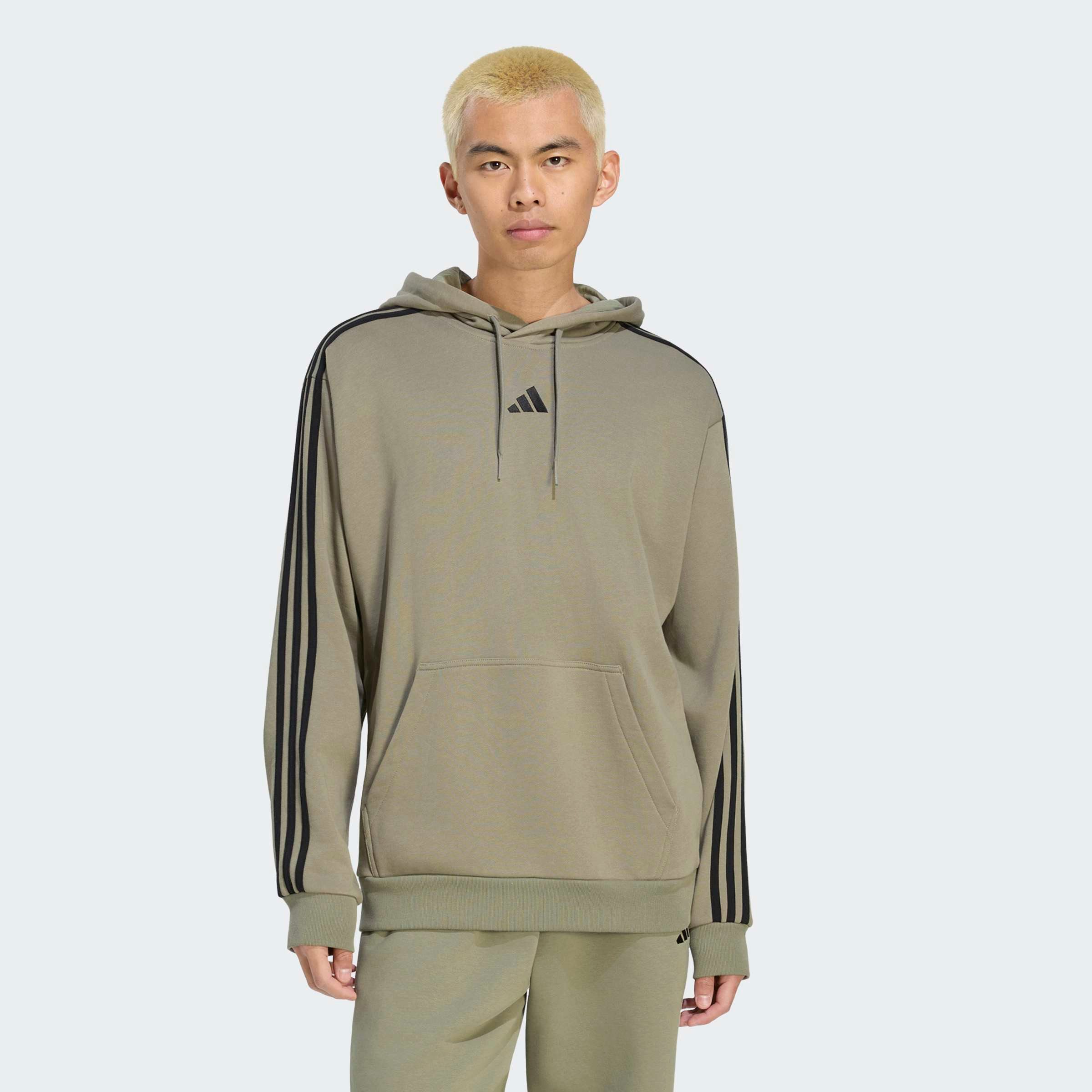 adidas Sportswear Kapuzensweatshirt ESSENTIALS 3-STREIFEN FRENCH TERRY HOODIE