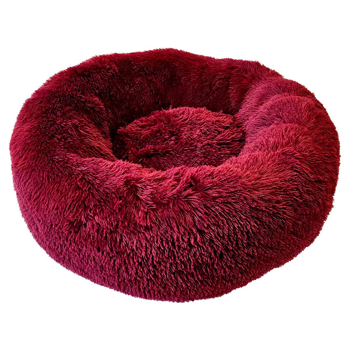 Nobby Tierbett Xmas Kuschelbett Donut Classic Esla bordeaux