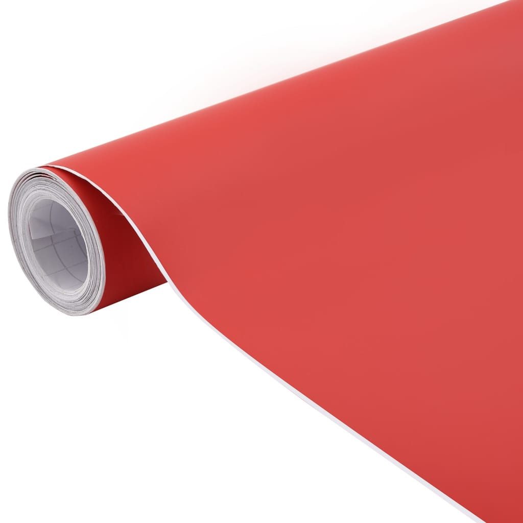 Aufkleber Autofolien 2 Stk. Matt-Rot 100x150 cm