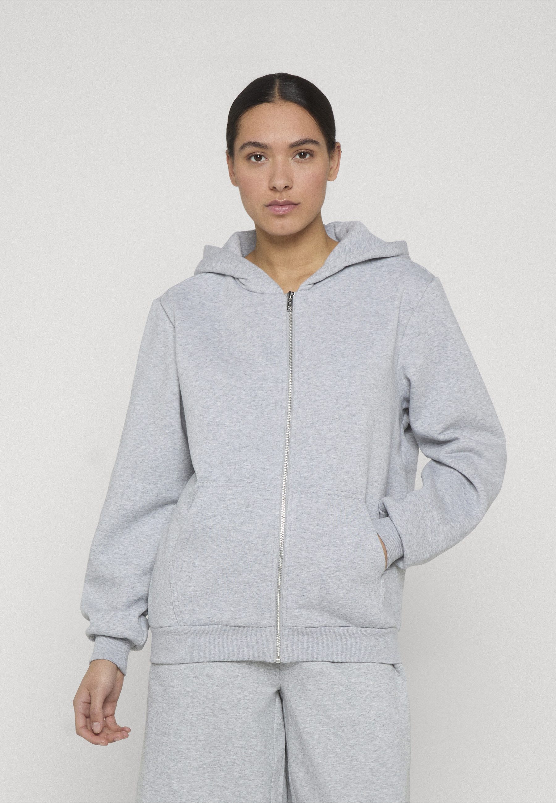URBAN CLASSICS Sweatjacke Urban Classics Ladies Fluffy Zip Cardigan – Bild 3 von 4