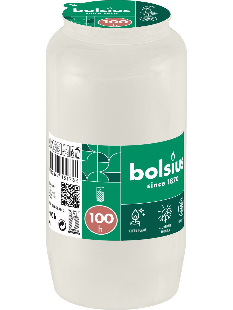 Bolsius Grabkerze Bolsius Grablicht Nr. 7 günstig online kaufen