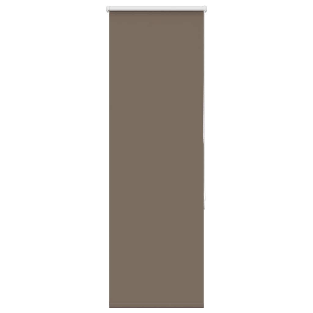 Verdunklungsrollo Verdunkelungsrollo 40x150cm Kaffeebraun, furnicato, Bohrlose Klemmhalterung Sonnenrollo mit Kettenverbinder für Büro – Bild 2 von 5