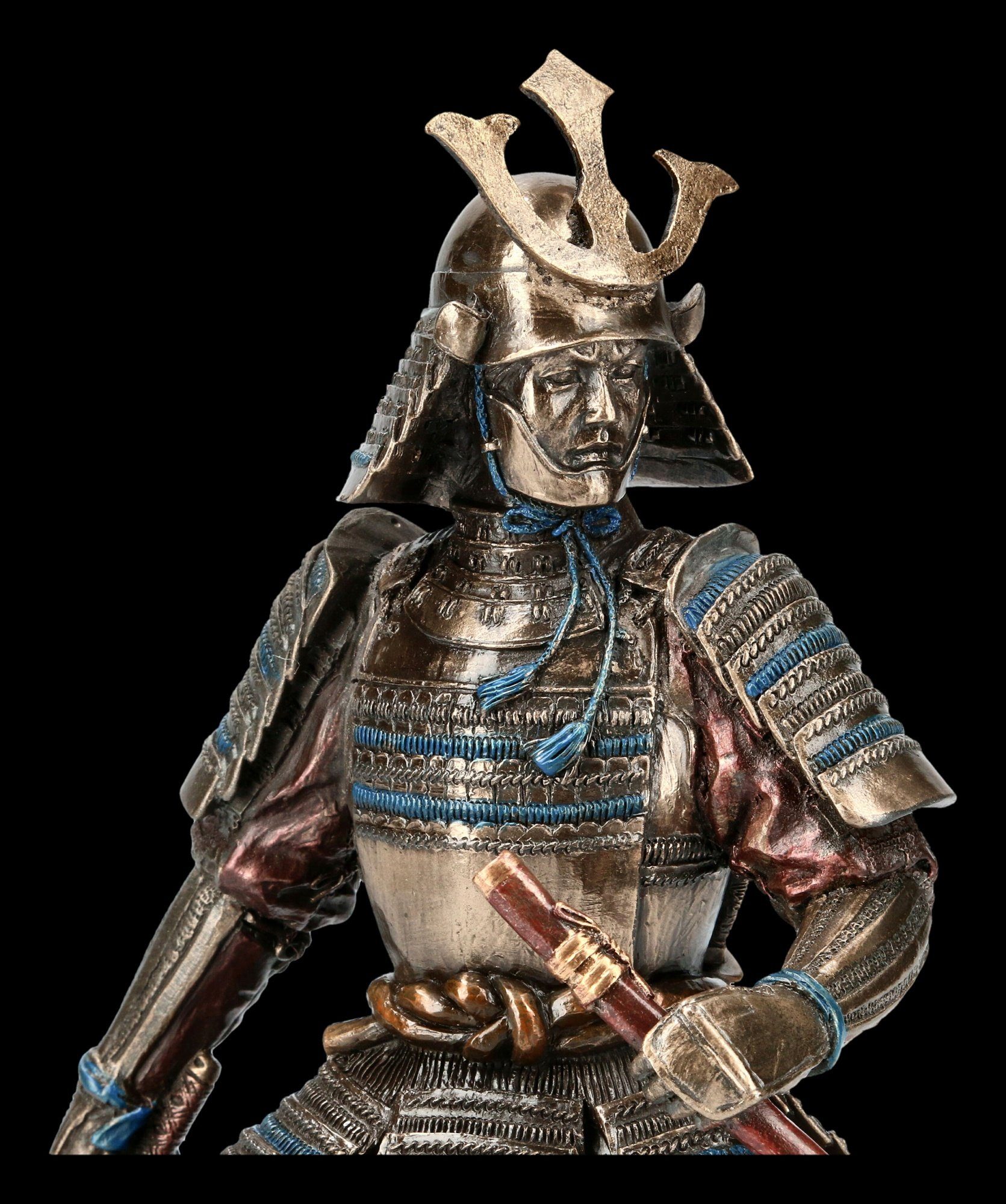 Figuren - Schwertern GmbH zwei Krieger Figur - Shop Deko Rüstung in Dekofigur mit Samurai