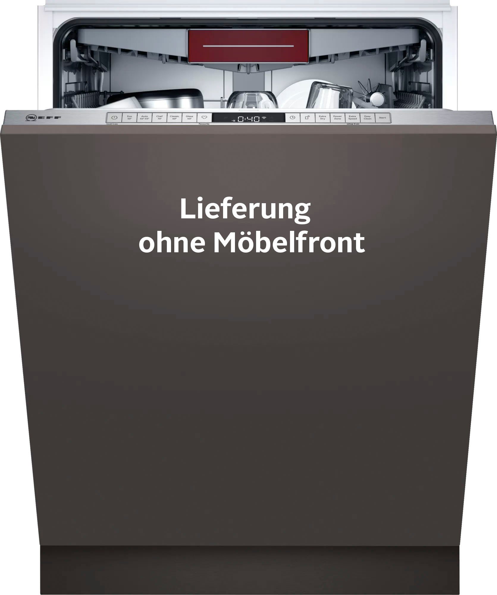 NEFF vollintegrierbarer Geschirrspüler XXL, N 70 S297TCX00E, 14 Maßgedecke, XXL-Geschirrspüler