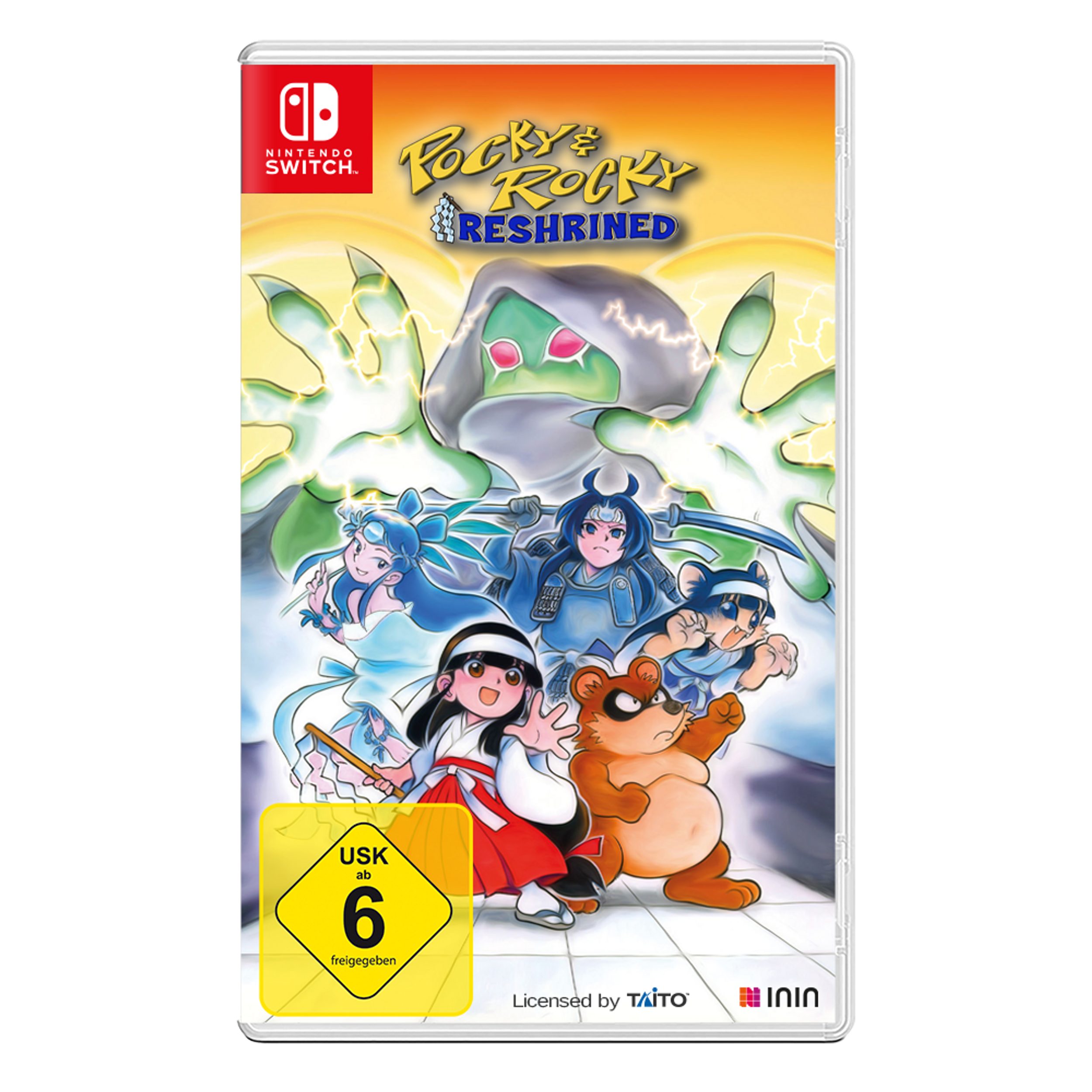 Pocky & Rocky Reshrined Nintendo Switch