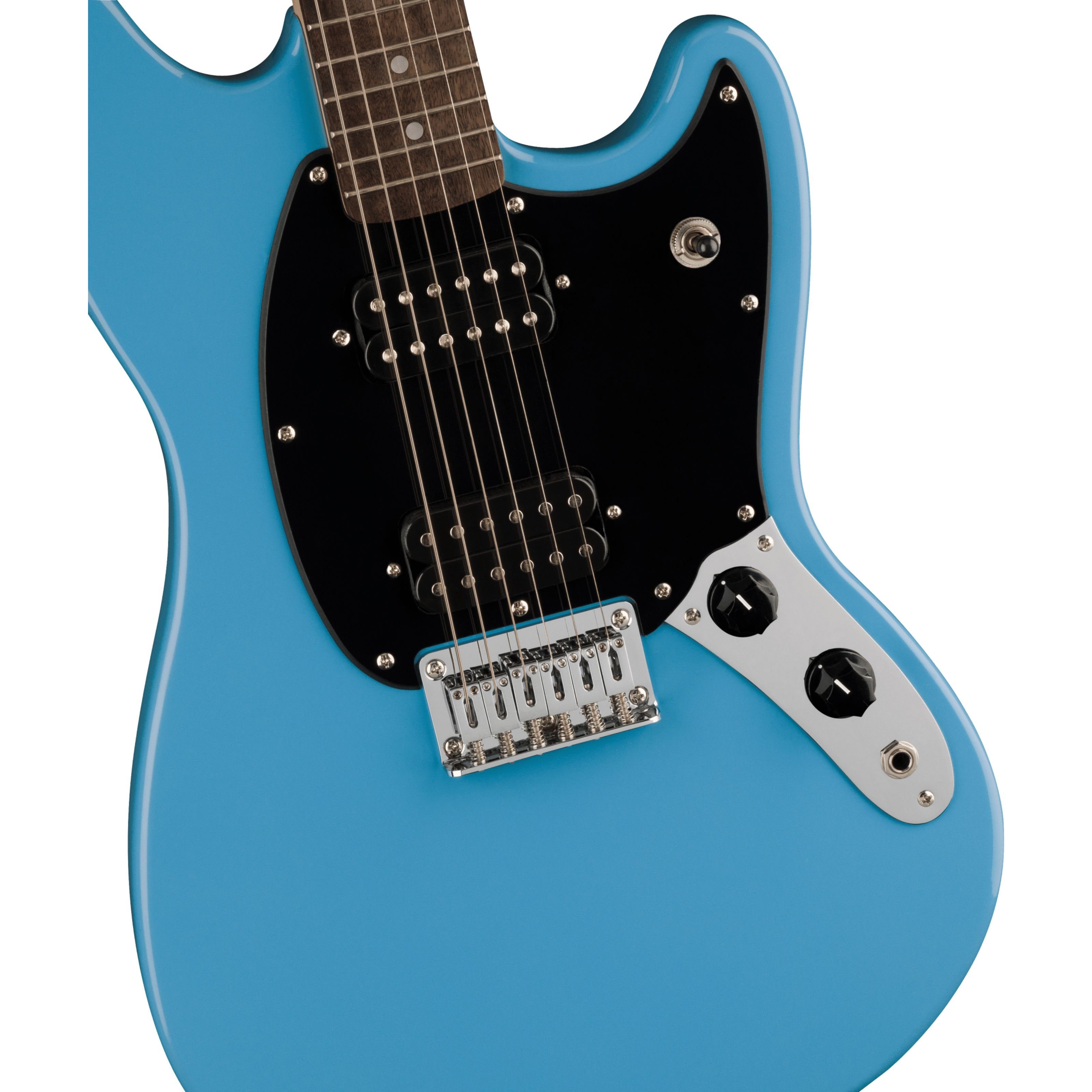 Squier E-Gitarre, Sonic HH IL Blue - Electric Guitar, E-Gitarren, Andere Modelle, Sonic Mustang HH IL California Blue - E-Gitarre