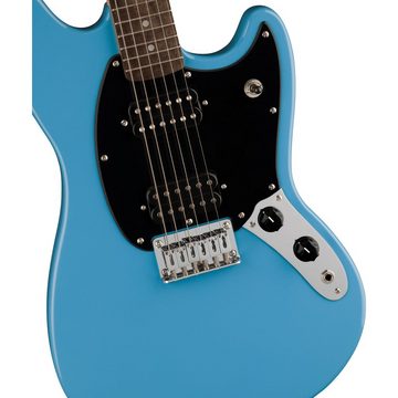 Squier E-Gitarre, Sonic HH IL Blue - Electric Guitar, E-Gitarren, Andere Modelle, Sonic Mustang HH IL California Blue - E-Gitarre