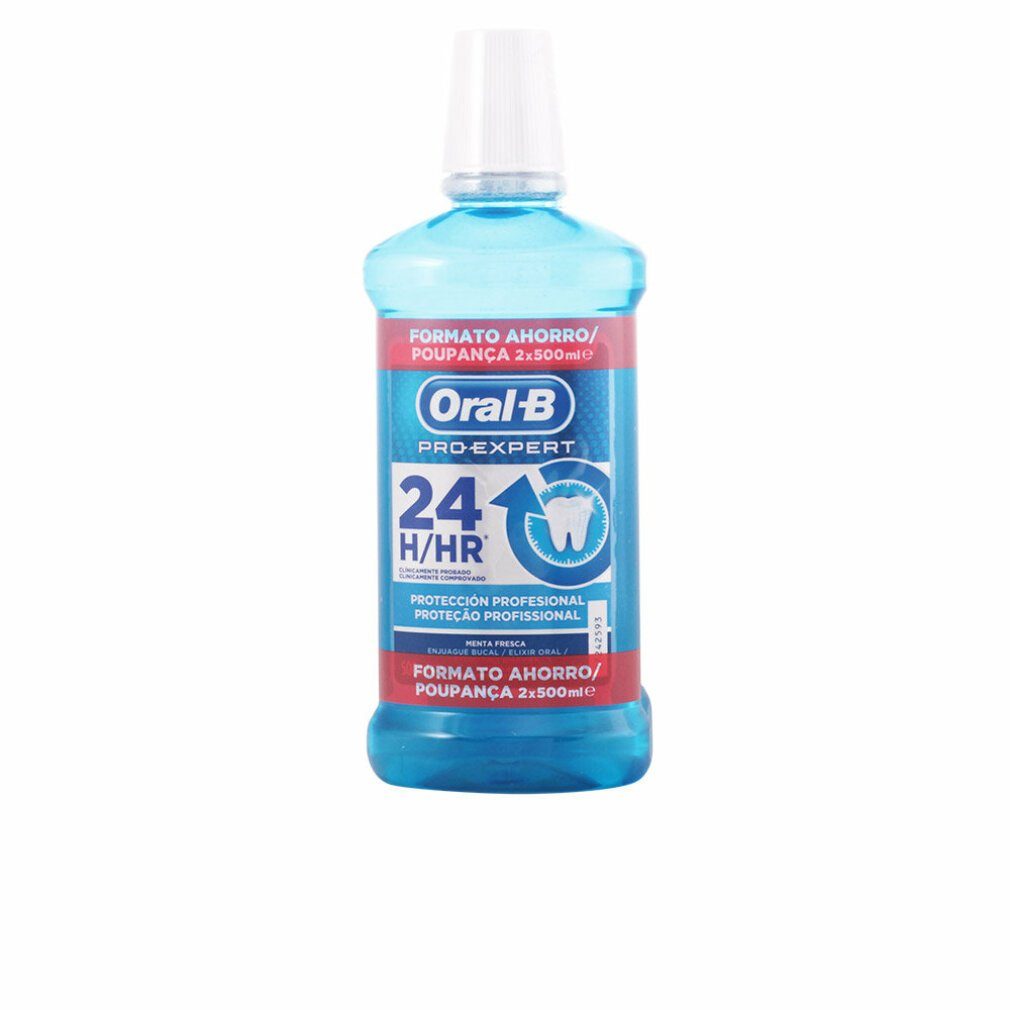 Oral-B Mundspülung PRO-EXPERT PROTECCION PROFESIONAL COLUTORIO LOTE 2 x 500ml, (Packung)