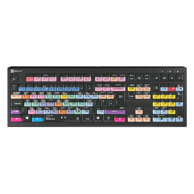 Logickeyboard Apple-Tastatur (Studio One PC Astra2 UK (PC) Studio One Tastatur english - Apple Zub)