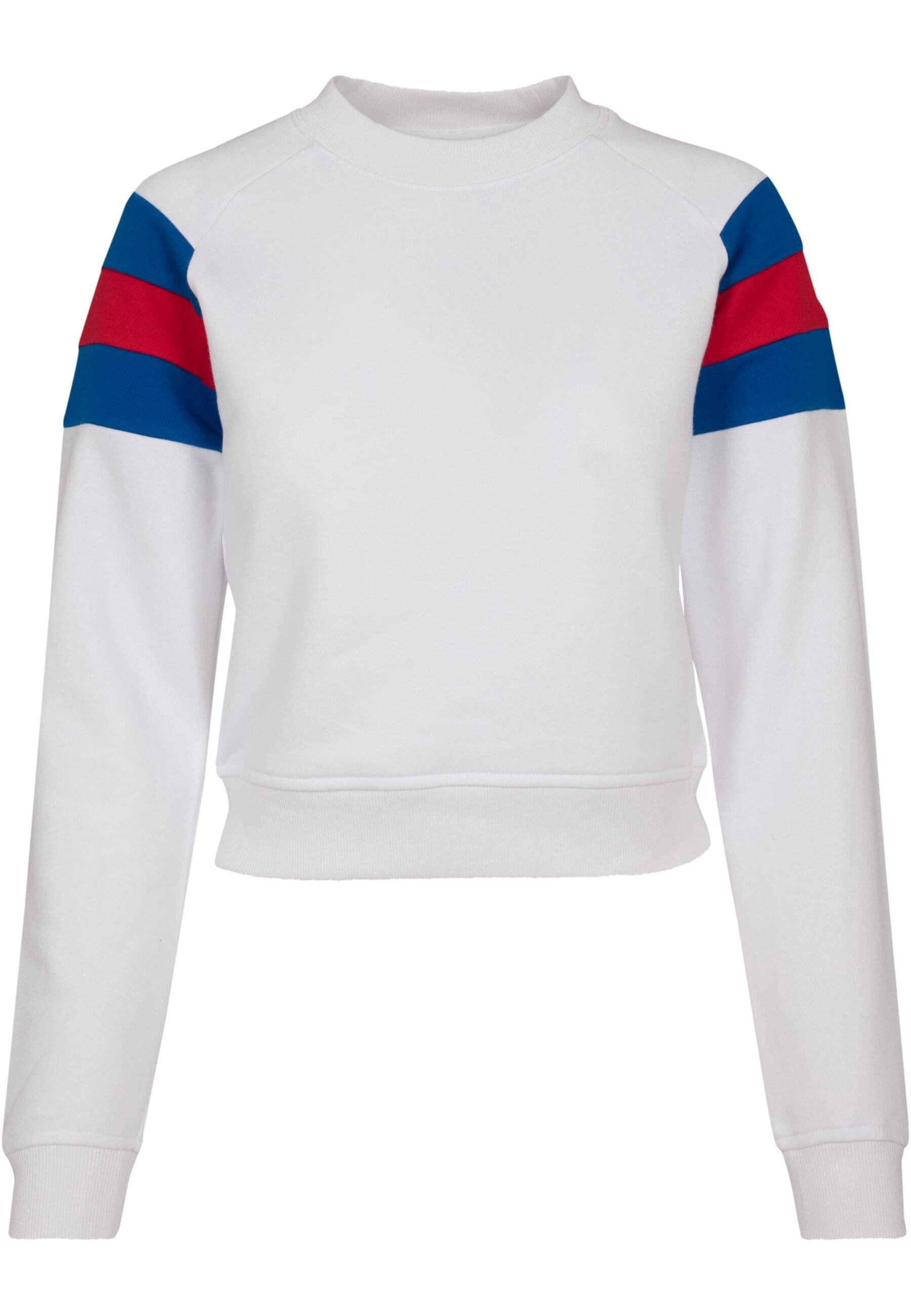 URBAN CLASSICS Sweatshirt "Urban Classics Damen Ladies Sleeve Stripe Crew", günstig online kaufen