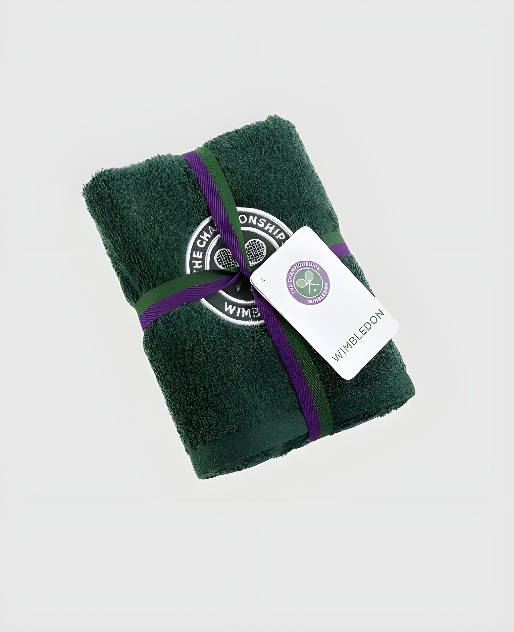 Wimbledon Gästehandtuch Christy Gästehandtuch »Wimbledon Classic Green«, 40 x 70 cm, grün, 100% Baumwolle, hochwertig bedruckt, langlebig