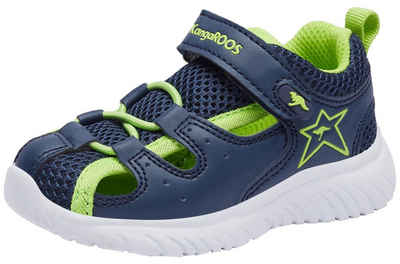 KangaROOS KangaROOS Kinder Sandale Kl-Speedlite EV 02107-4054 dk navy/lime Sandalette