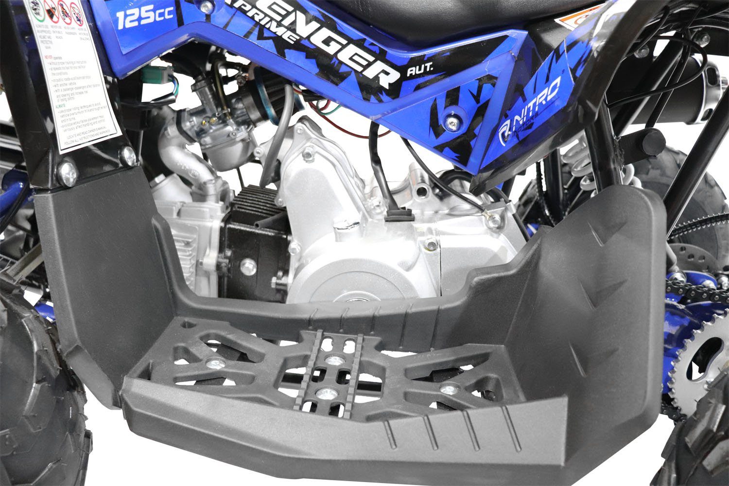 Nitro Motors Midiquad, Kinder Quad Quad RG6-A 125,00 Kinderquad Avenger ccm Blau midi 125cc