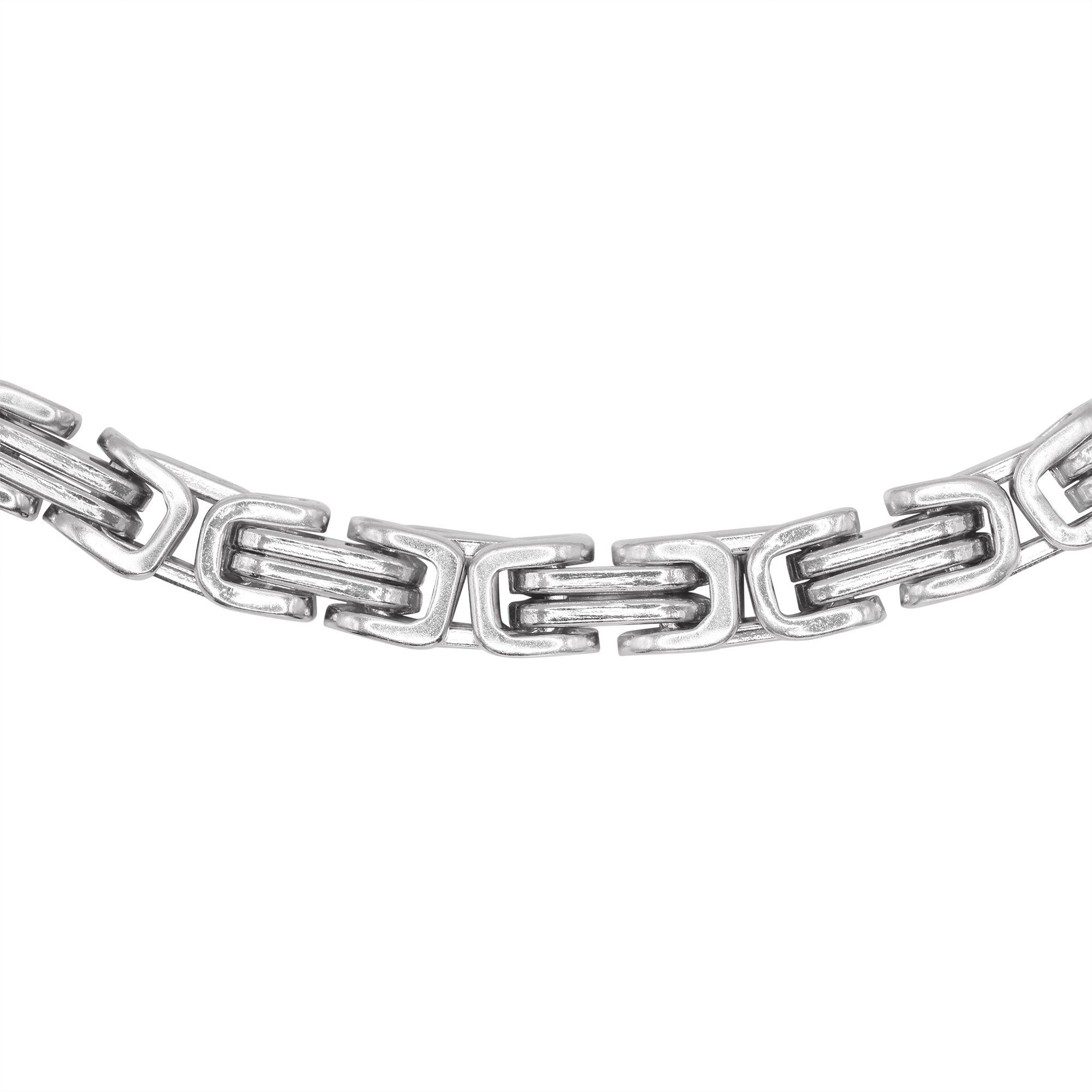 Heideman Armband Dylan silberfarben poliert (Armband, inkl. Geschenkverpackung), robustes Armband für Männer