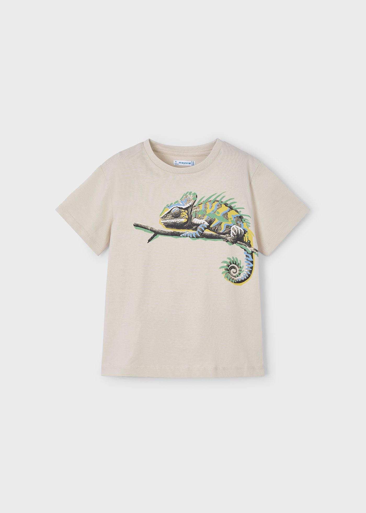 Mayoral Print-Shirt Jungen T-Shirt mit Chamäleon-Print – Cool & Bequem (304590)