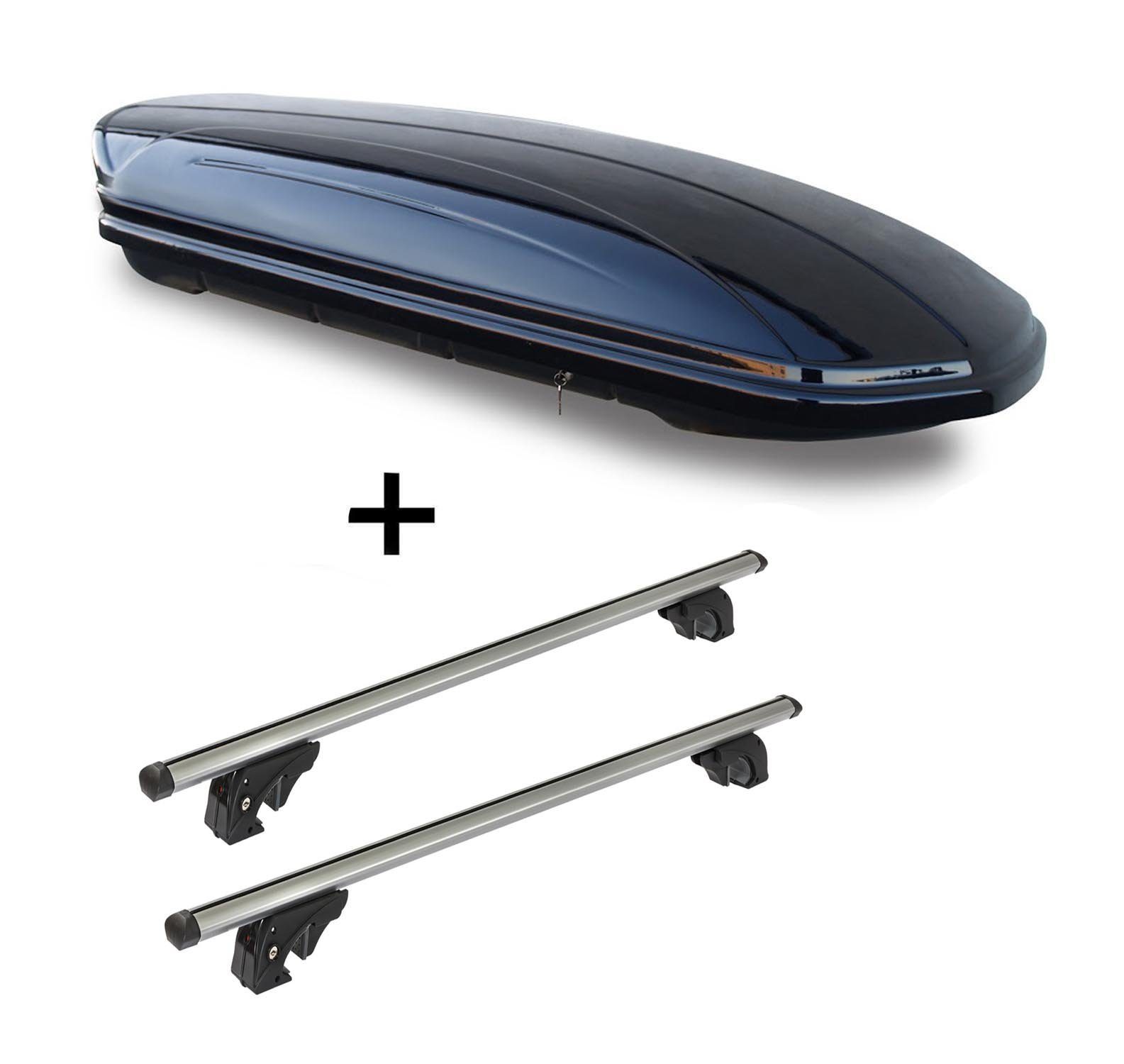 VDP Dachbox, Dachbox MAA580L Dachträger LION1 für Toyota Yaris Verso P1 ...