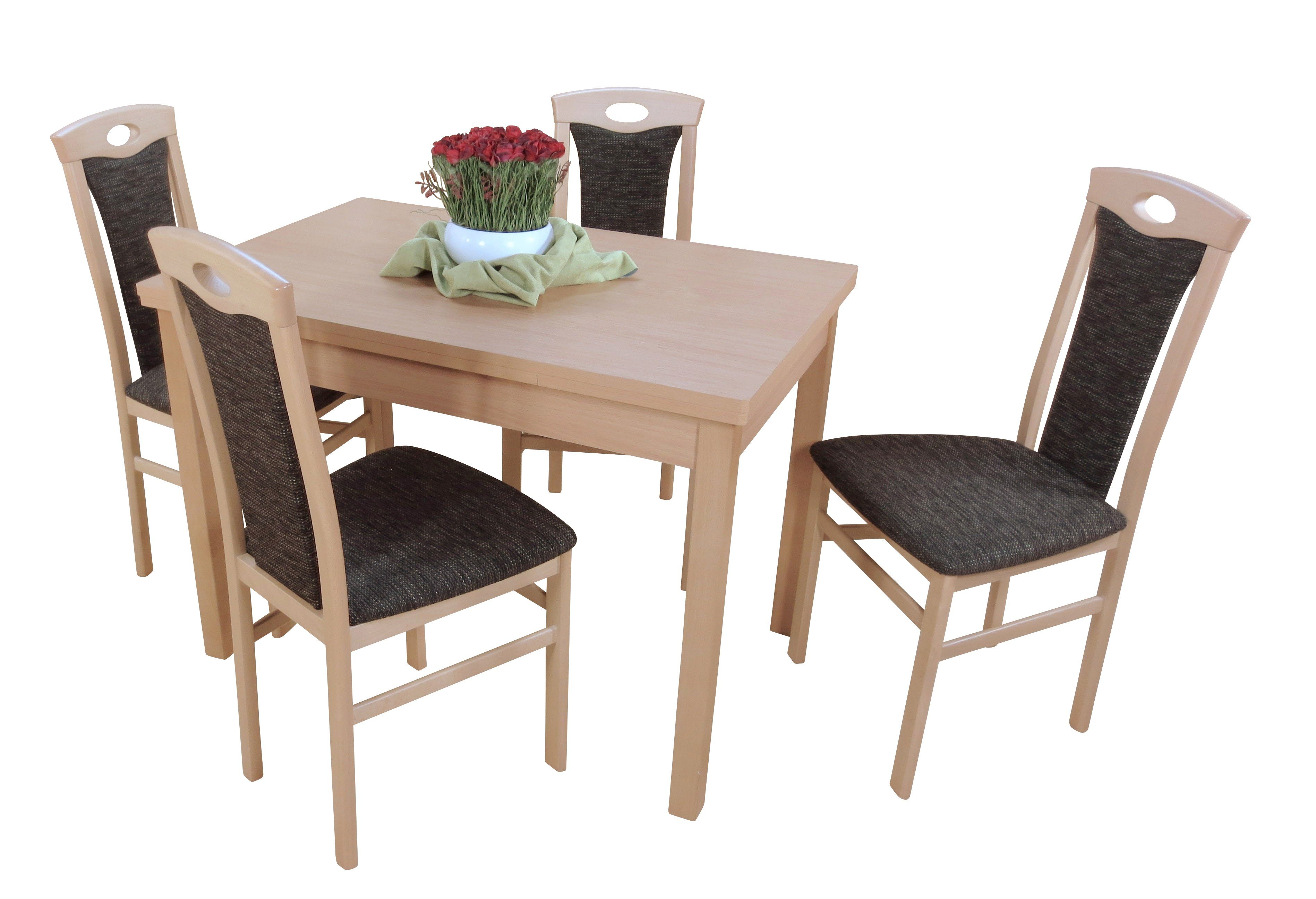 moebel-direkt-online Essgruppe Janina, (Spar-Set, Tischgruppe 5tlg), günstig online kaufen