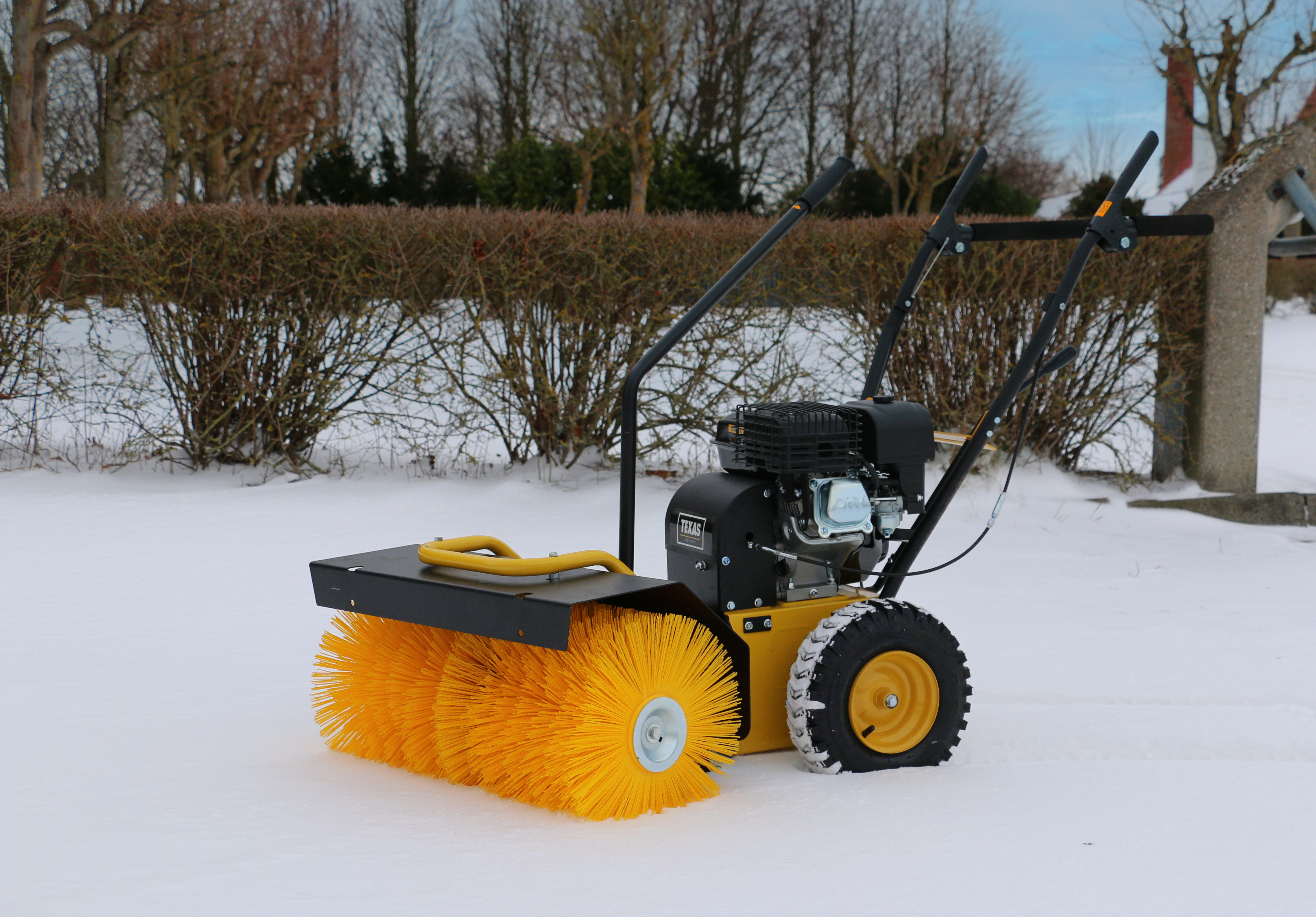 Texas Benzin-Kehrmaschine Handy Sweep 640TG, 60 cm Arbeitsbreite