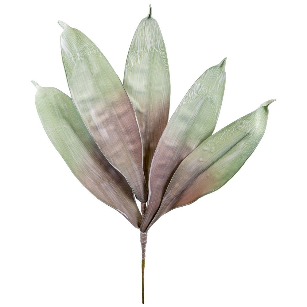 Kunstblume Künstlicher Zweig Palmblatt in grün Deko Palmblatt, & cm Höhe 10x65 HOBBY, 65 cm Pflanzen HOME matches21