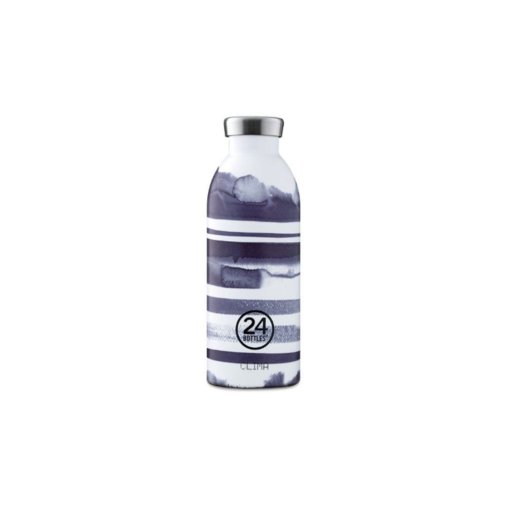 Edelstahlthermosflasche l Bottles stripes 24Bottles 24 Thermoflasche Clima 0,5