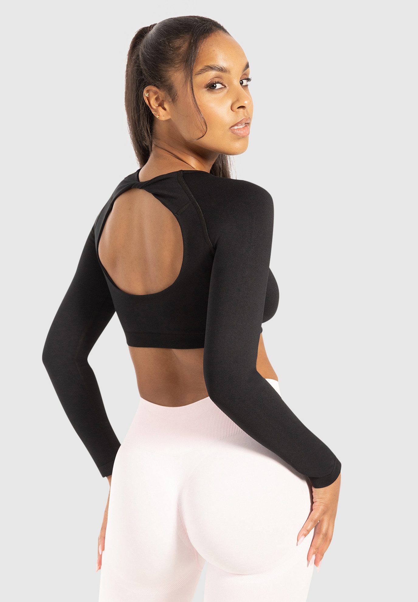 Smilodox Longsleeve Bethy, Seamless Cropped, elastisch & atmungsaktiv, kurz günstig online kaufen