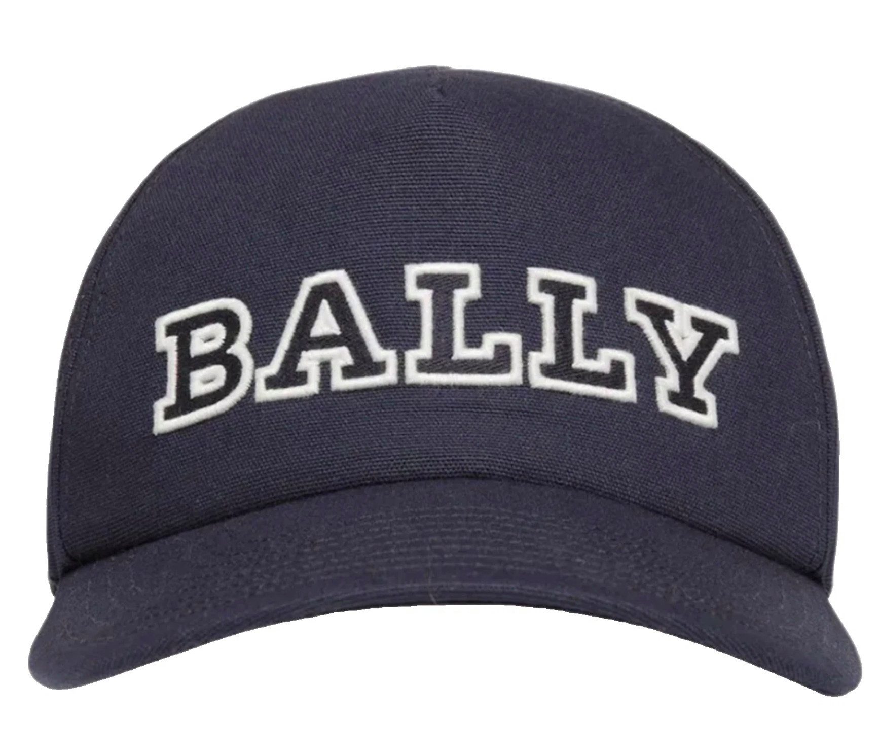 Bally Baseball Cap 1851 Cap Mütze Basebalkappe Made in Italy Verstellbarer Riemen mit elegantem Bally-Detail