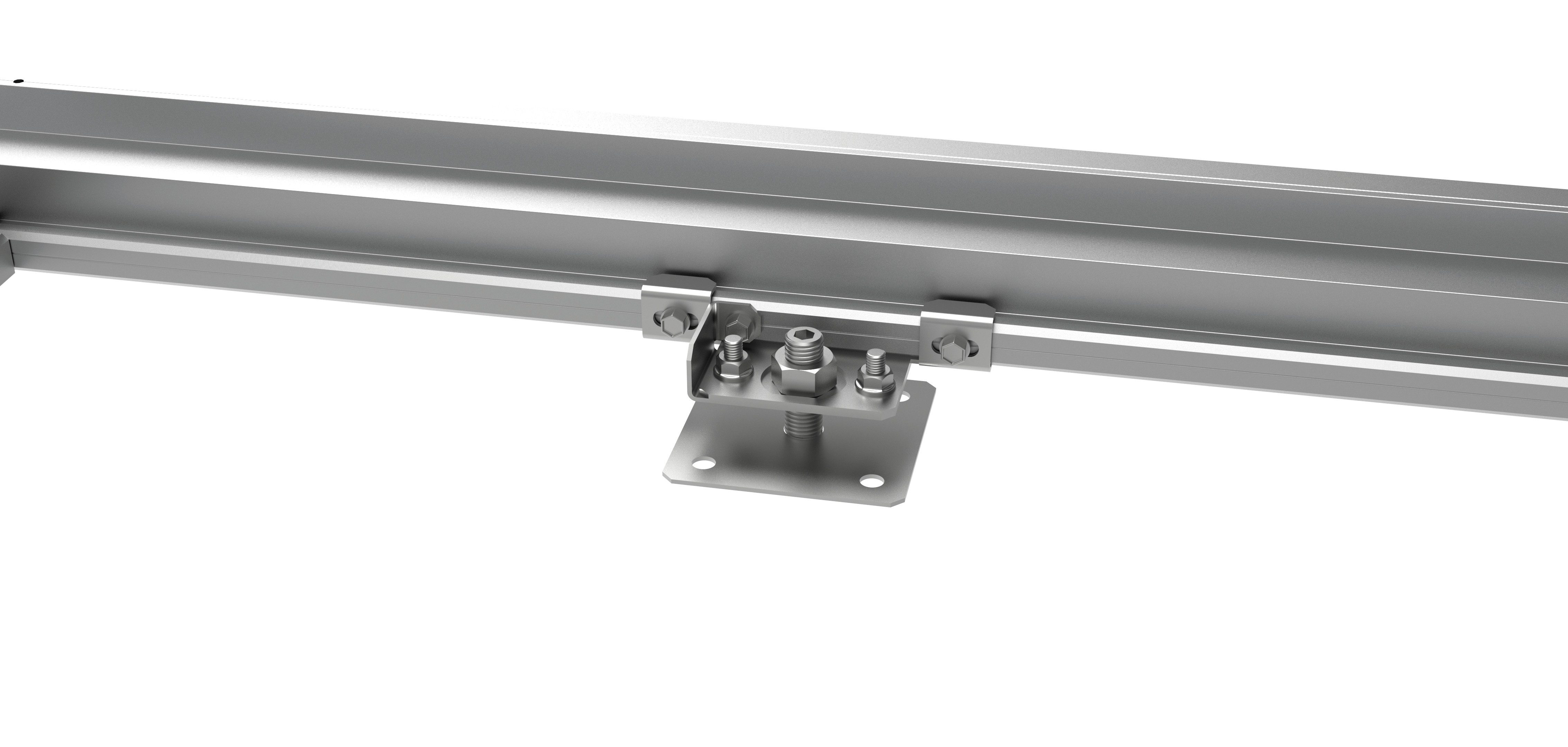 Biohort Gerätehaus-Fundamentrahmen SMARTBASE für Gerätehaus Europa 4/ Neo 2B, BxT: 222x222 cm, 222x 222x 10 cm