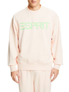 Esprit Sweatshirt Logo-Sweatshirt mit Rundhalsausschnitt (1-tlg)