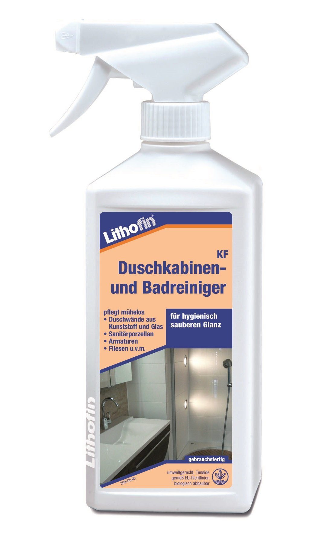 Lithofin LITHOFIN KF Duschkabinenreiniger 500ml Naturstein-Reiniger