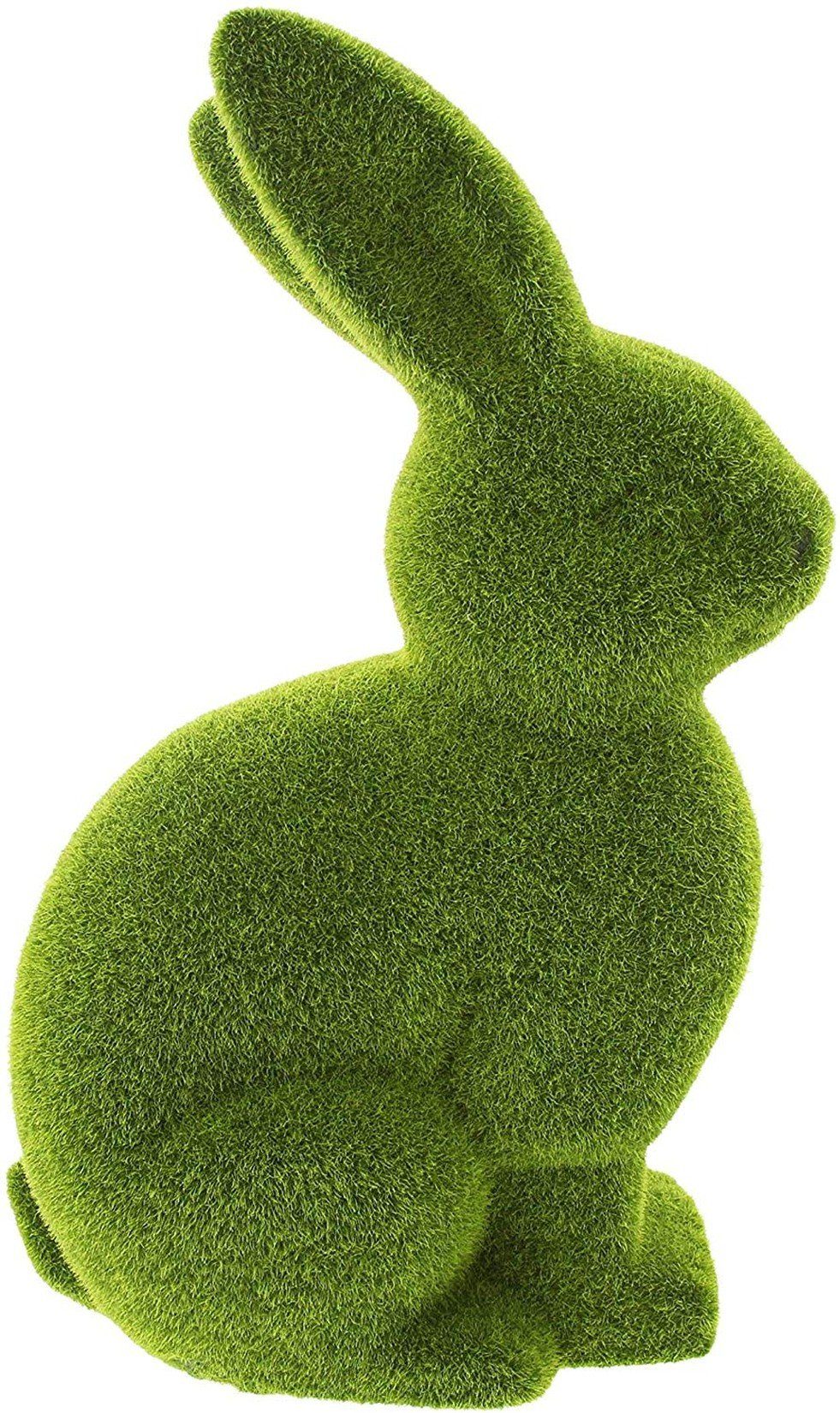 "Moos" St) Tierfigur, Dekohase, Osterhase cm grün, (1 Dekoleidenschaft Osterhase, 45 in hoch Osterdeko,