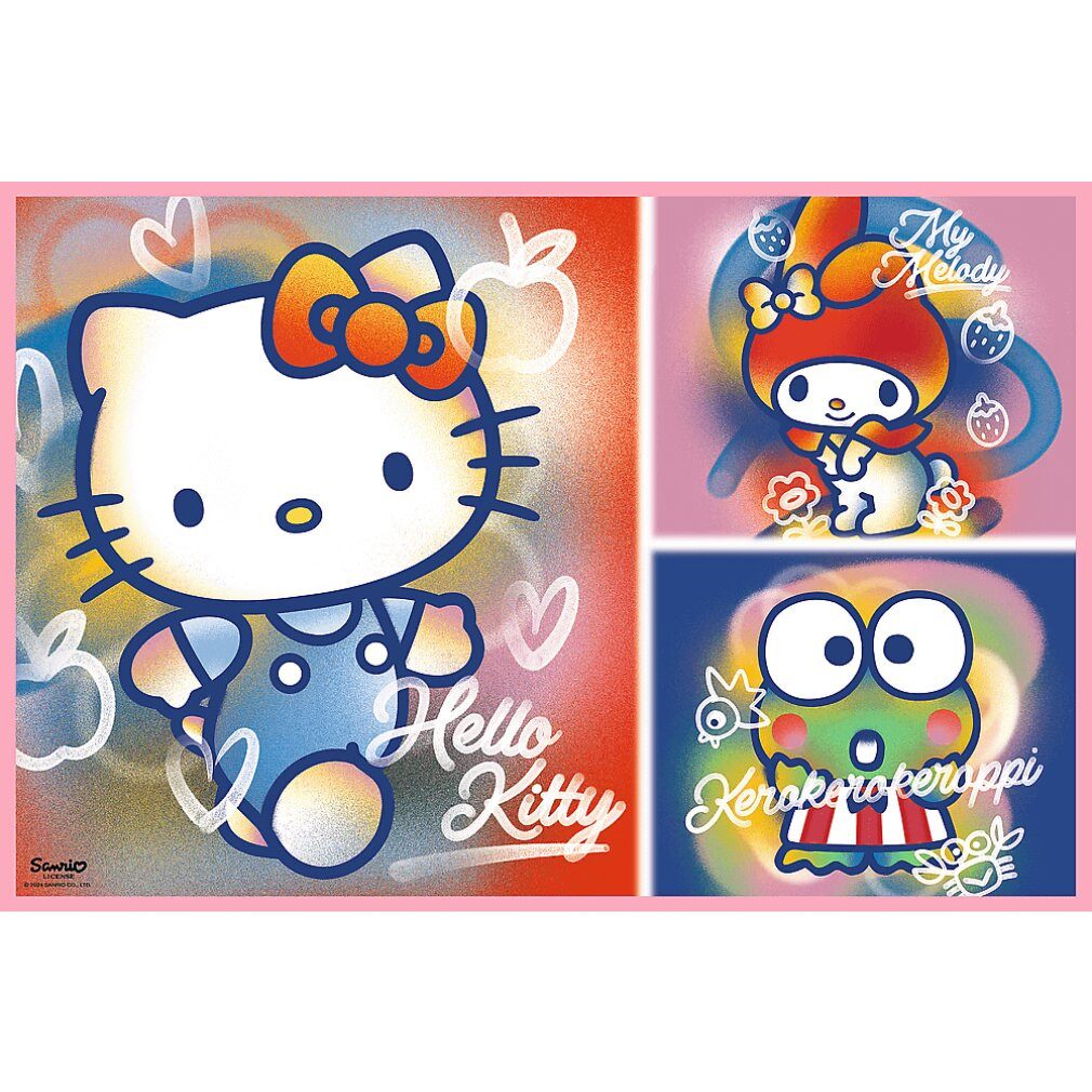 Trefl Puzzle Puzzle Hello Kitty und eine Packung mit 2x200 DLKS, Puzzleteile