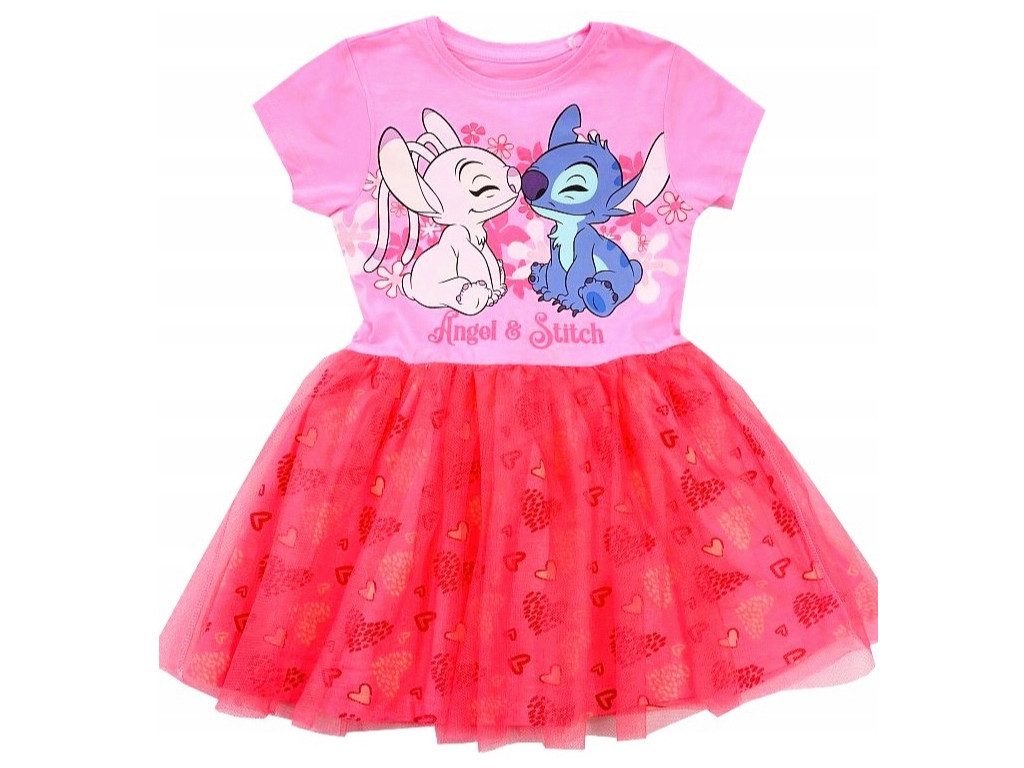 Lilo & Stitch Tüllkleid Sommerkleid Kleid "Angel & Stitch" günstig online kaufen