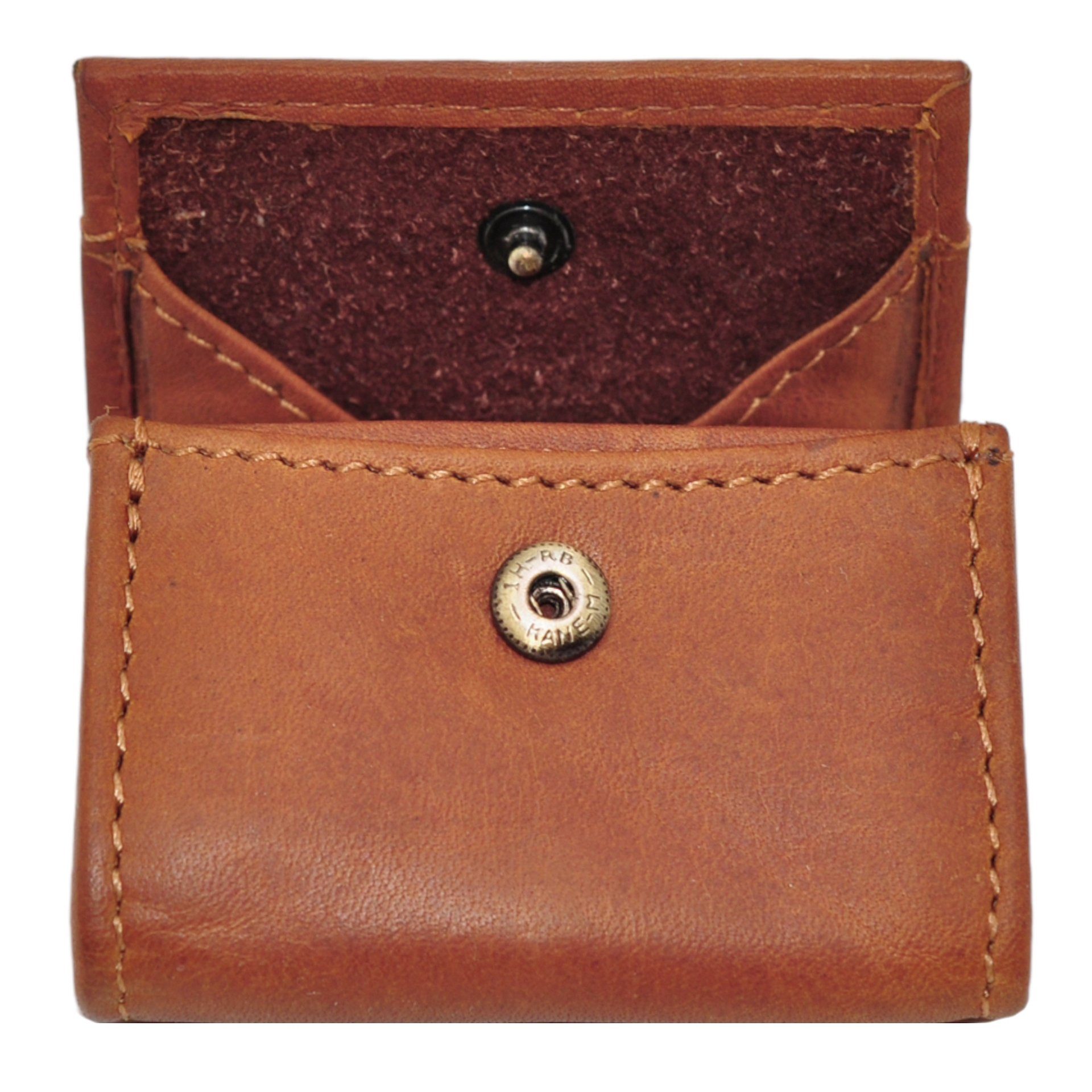 Benthill Mini Geldbörse Leder Münzbörse Slim Wallet Schlanke Minibörse Münzen Geldbörse, Münzfach – Bild 4 von 5