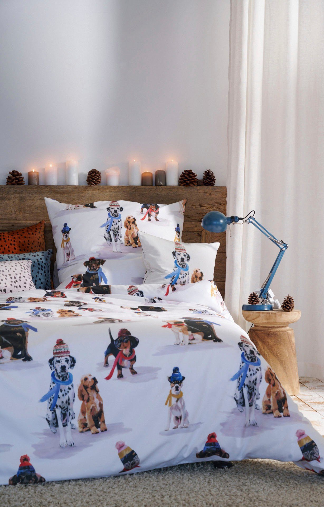 APELT Bettwäsche Otto, Satin (Bio-Baumwolle), 2 teilig, GOTS zertifiziert - aus Bio-Baumwolle