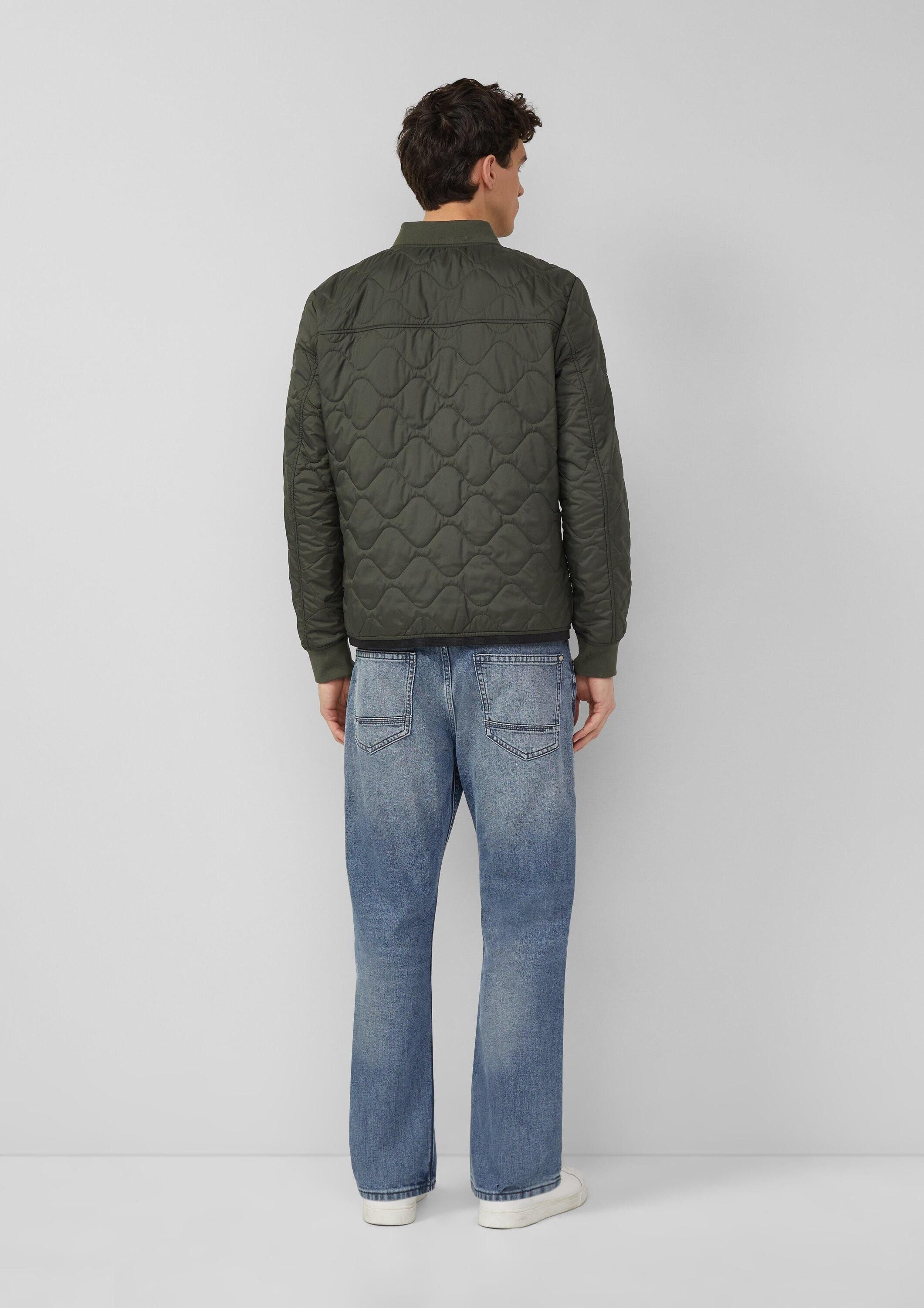 s.Oliver Funktionsjacke Outdoor-Jacke Leichte Bomberjacke im Workwear-Stil