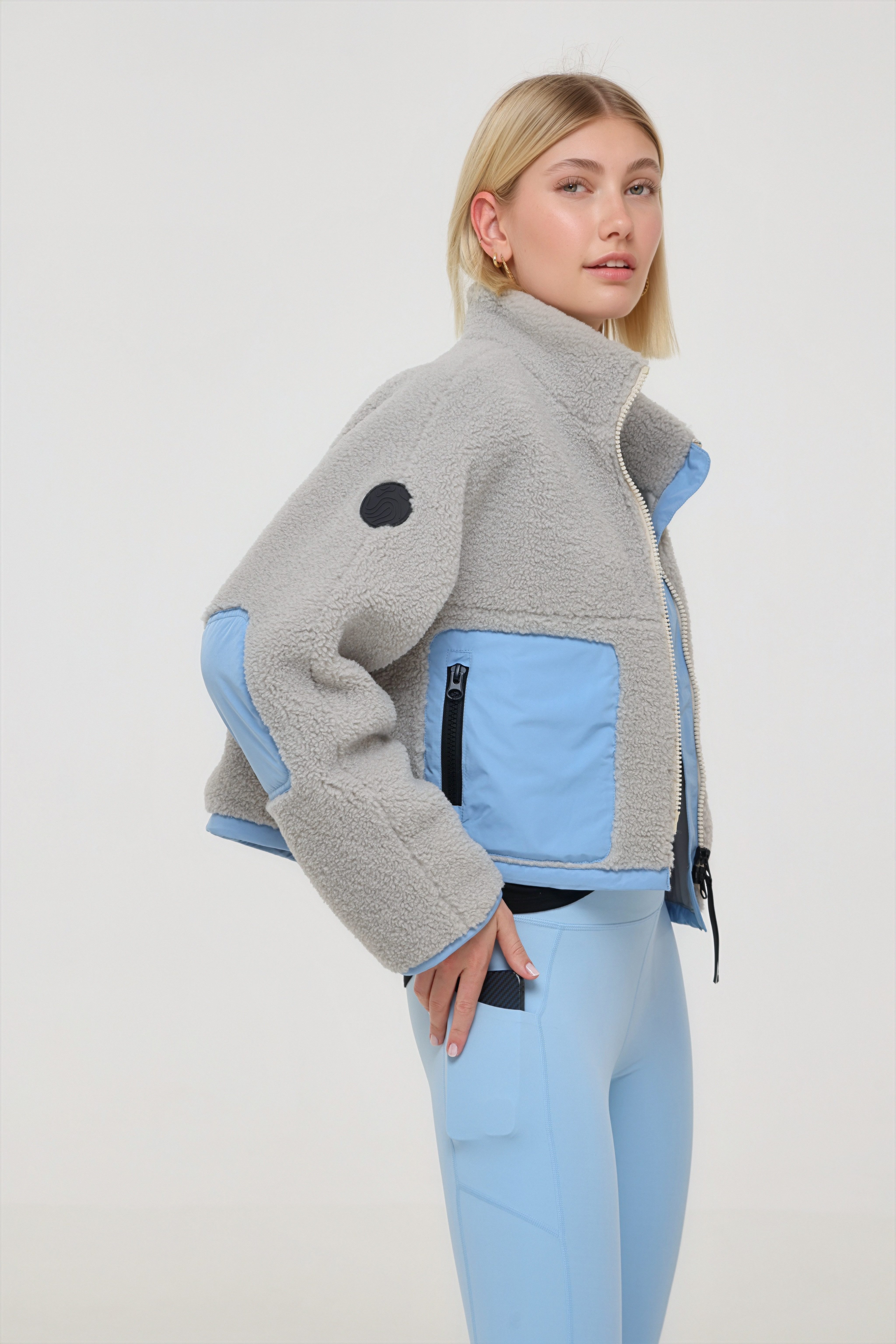 Lara Laurén Plüschjacke SIA kuschelige Teddyfelljacke günstig online kaufen