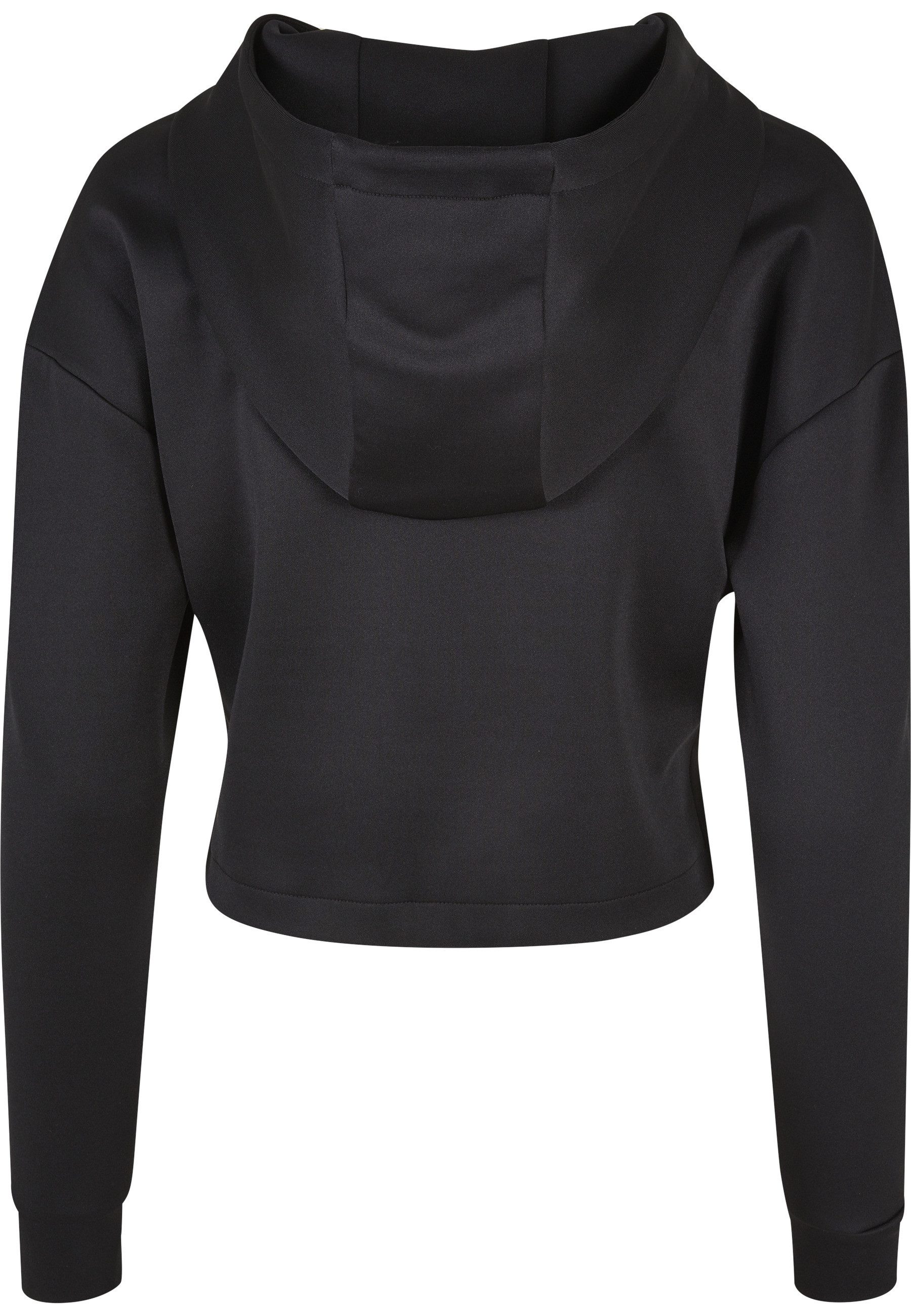 URBAN CLASSICS Kapuzenpullover Urban Classics Damen Ladies Short Scuba Hoody (1-tlg)
