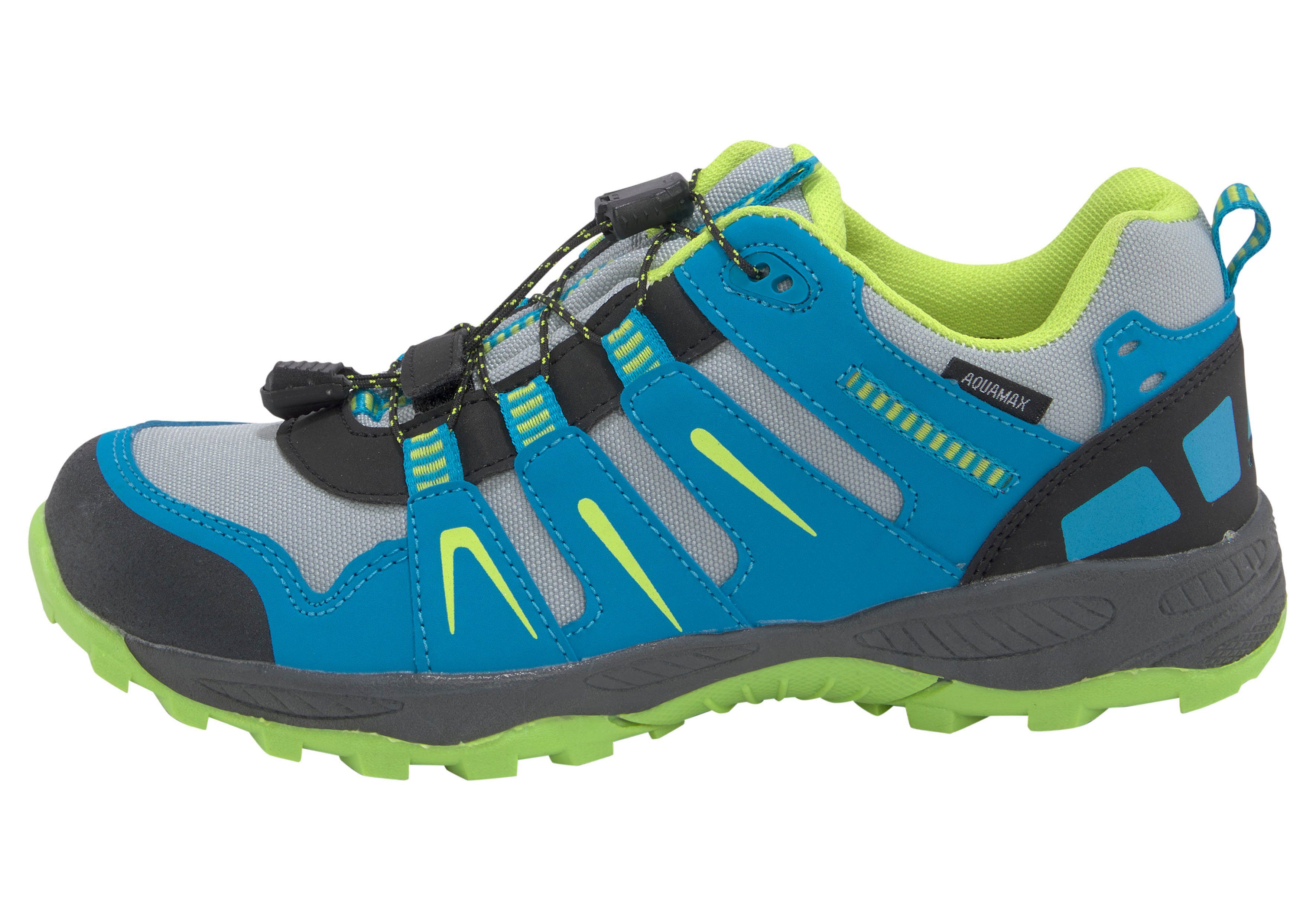 wasserdicht McKINLEY blau-lime AQX Jr Wanderschuh Sonnberg